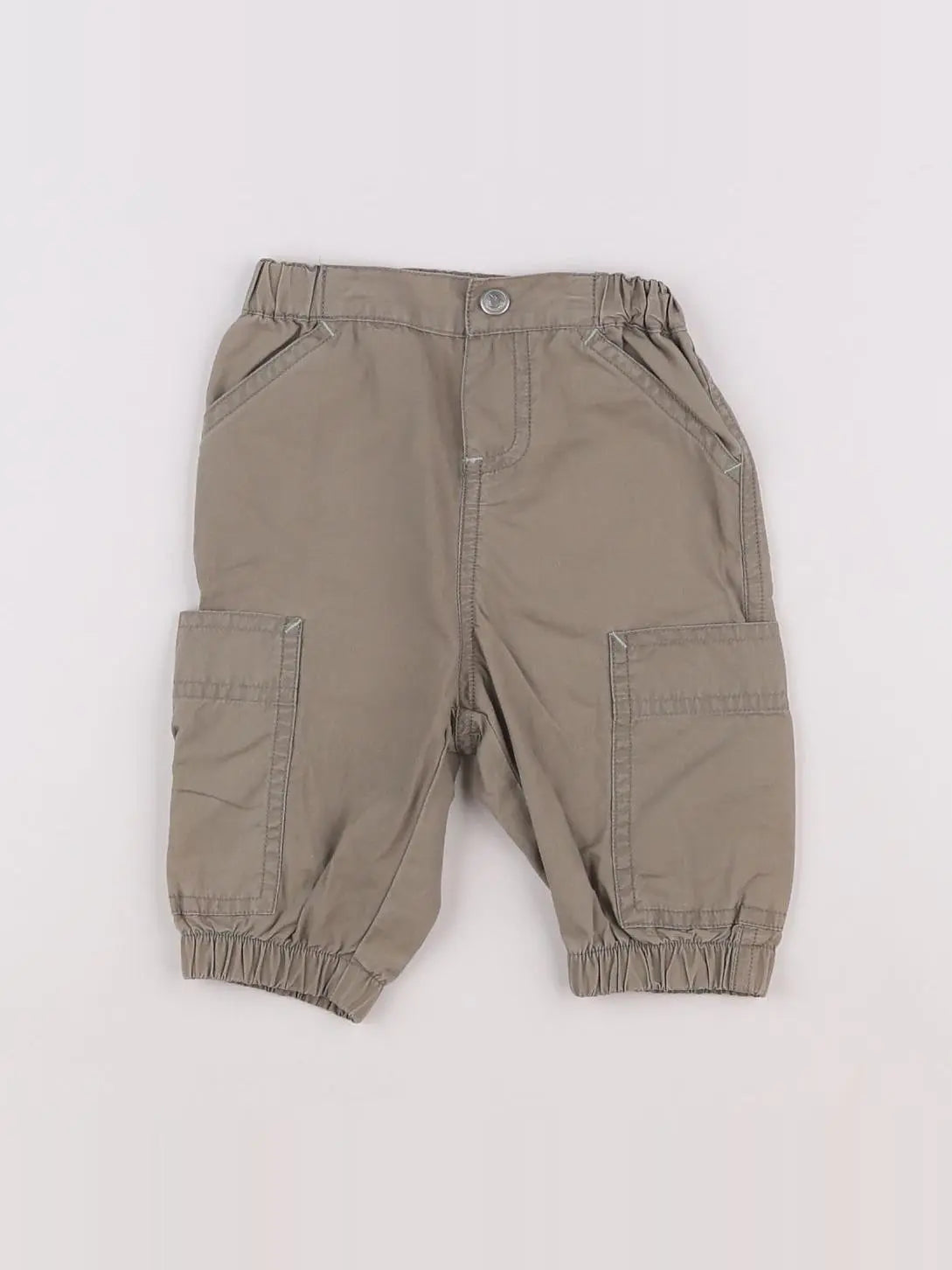 Petit Bateau - pantalon marron - 3 mois