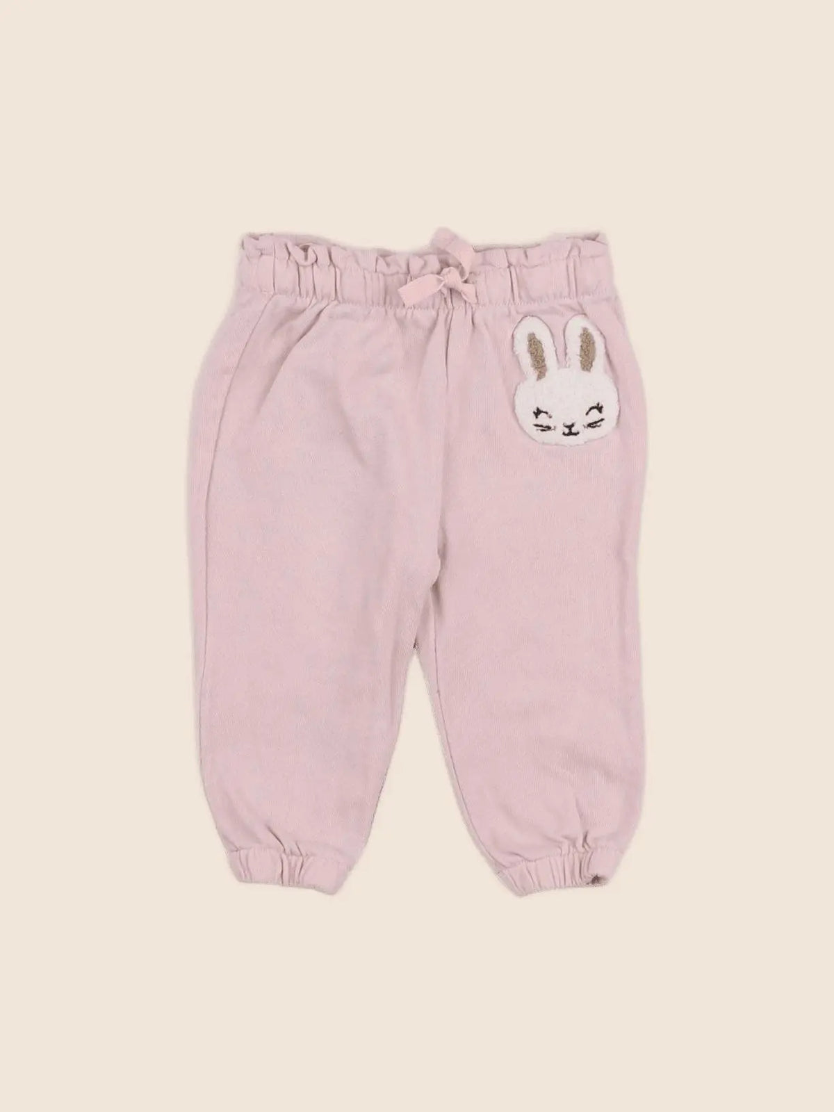 H&M - jogging rose - 6/9 mois