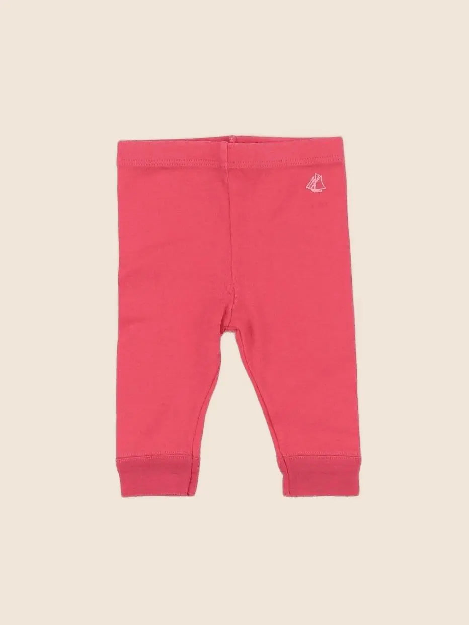 Petit Bateau - legging rose - 3 mois