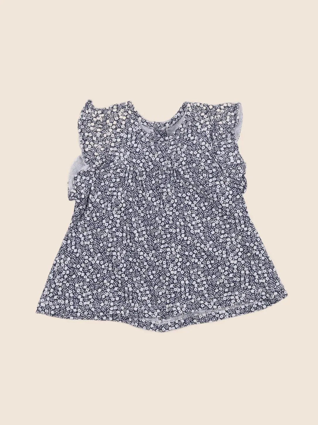 Vertbaudet - tee-shirt bleu - 6 mois