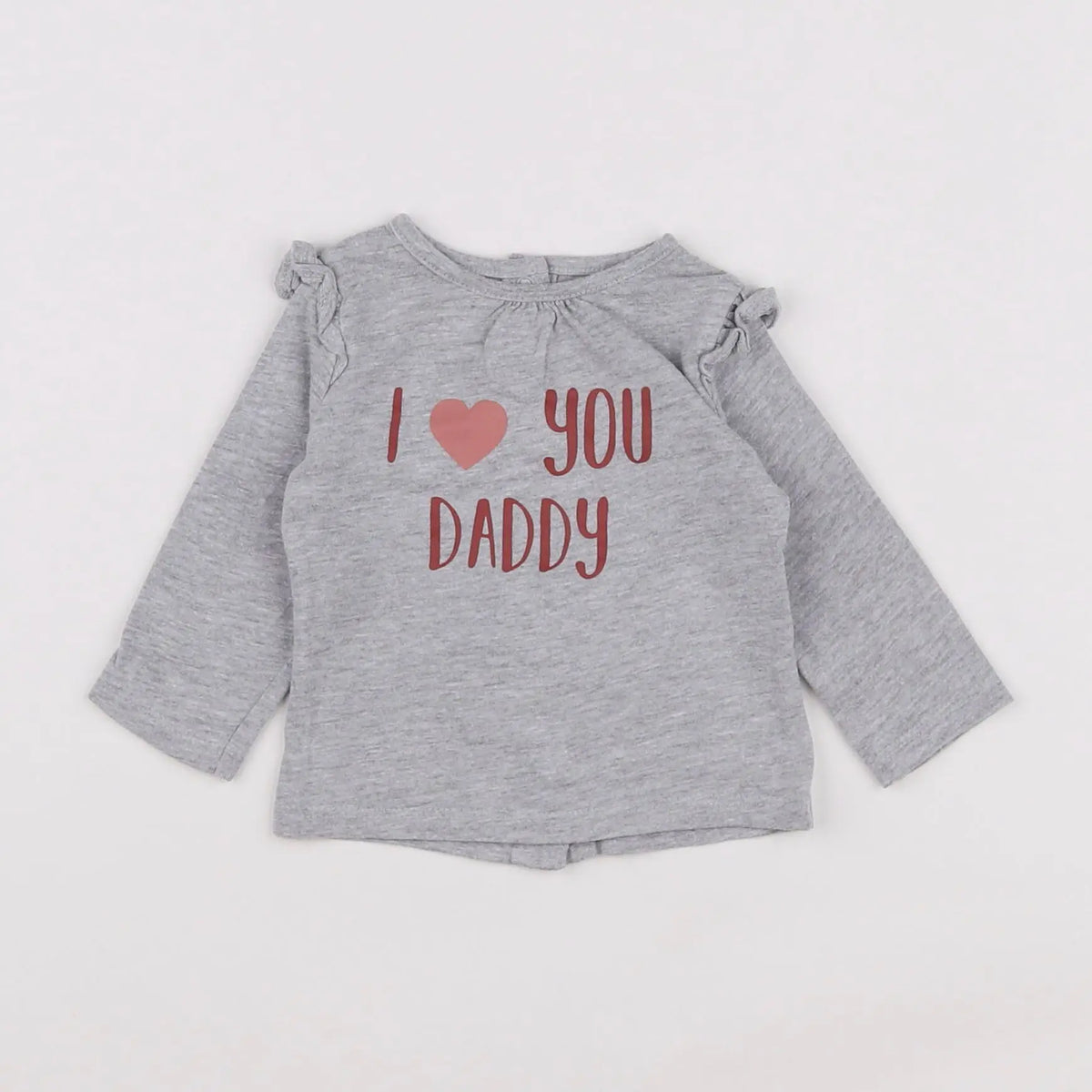 Vertbaudet - tee-shirt gris - 3 mois