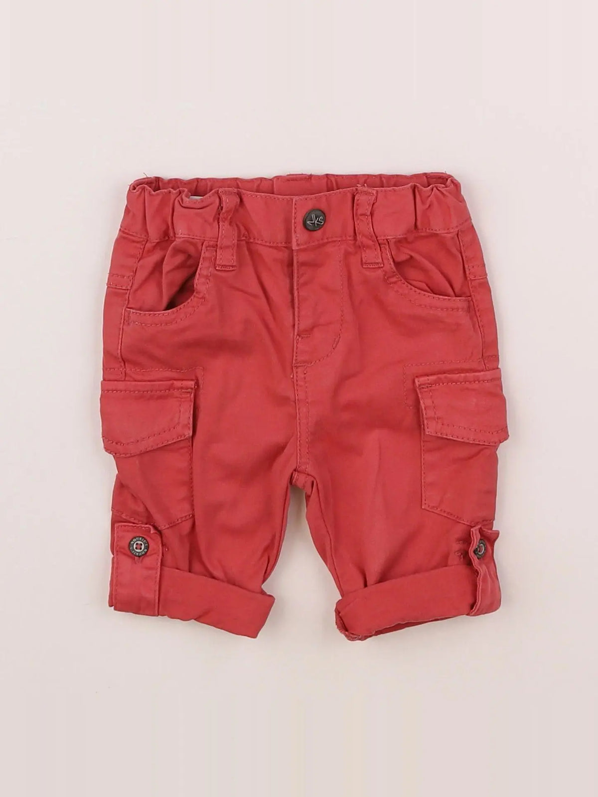 Noukie's - jean rouge - 6 mois
