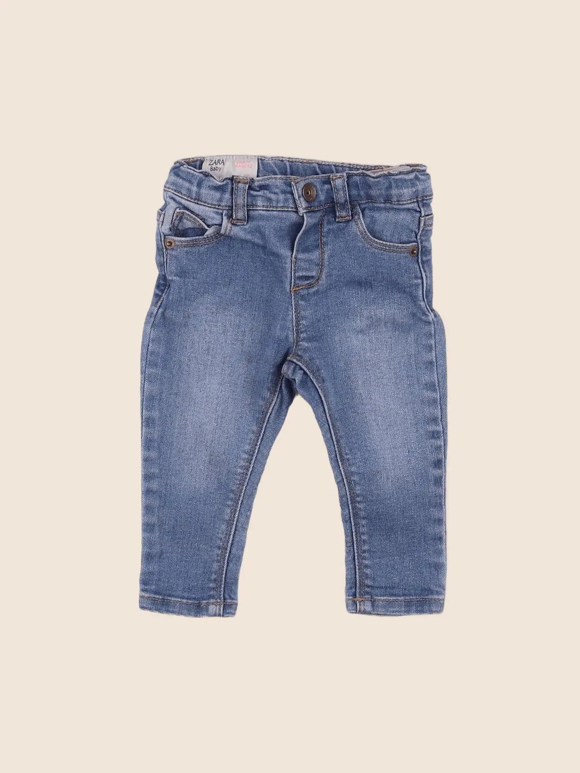 Zara - jean bleu - 3/6 mois