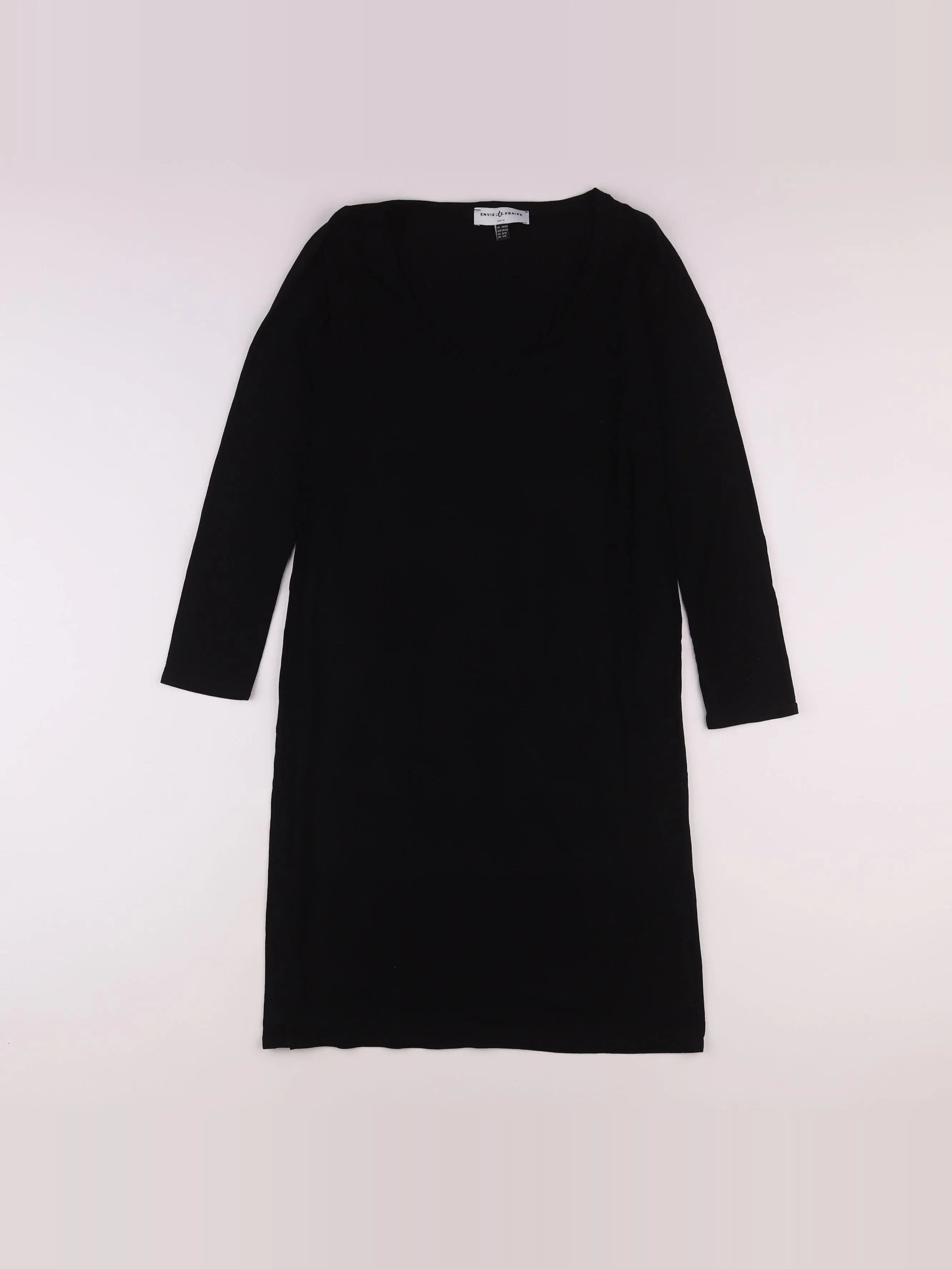 Envie de fraise - robe grossesse noir - 36 à 38