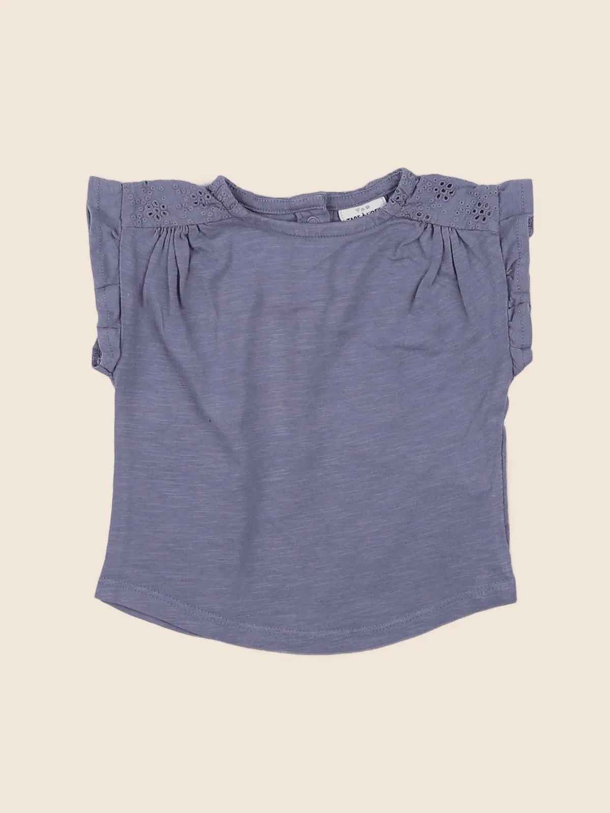 Tape à l'oeil - tee-shirt bleu - 3 mois