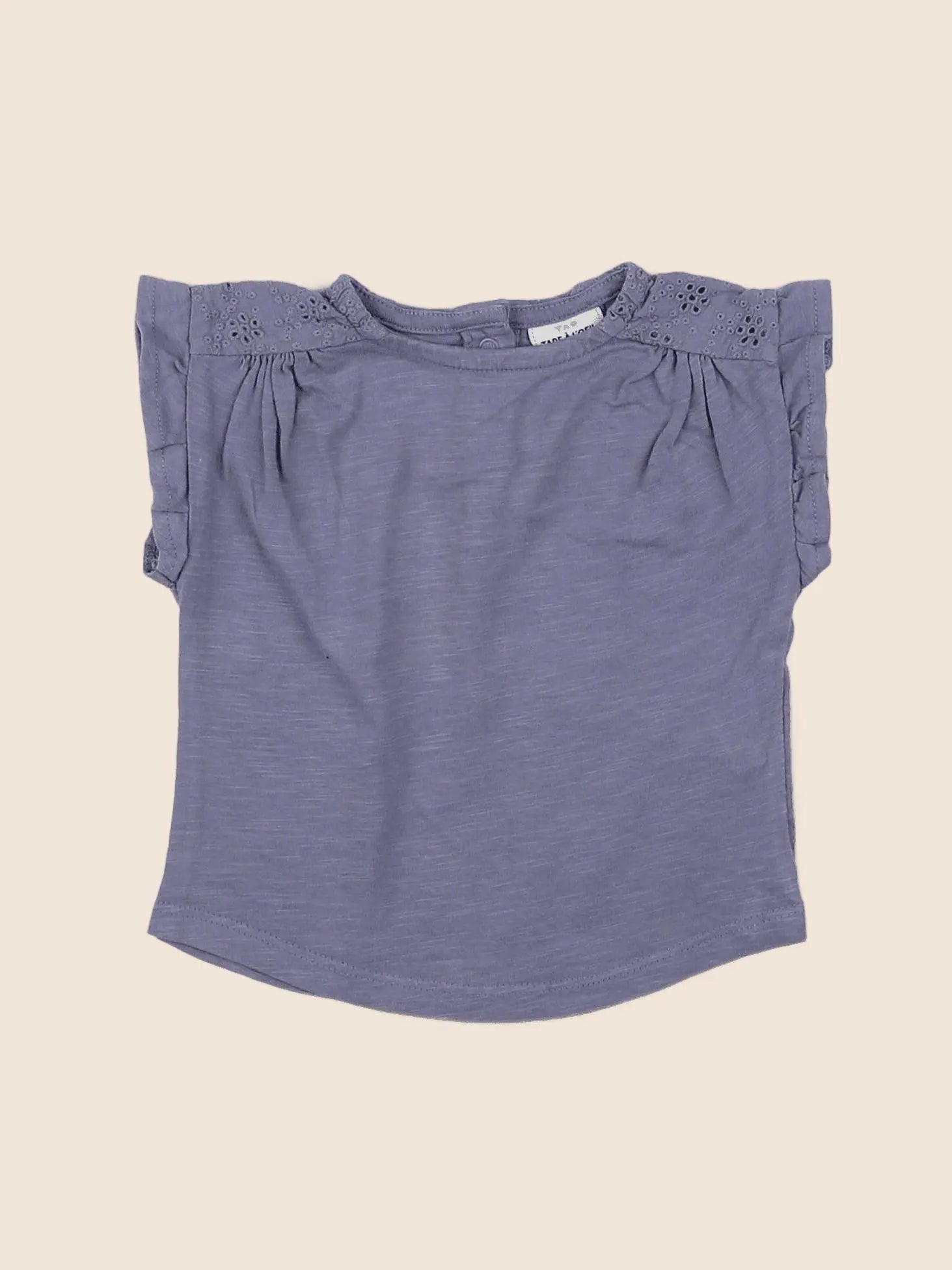 Tape à l'oeil - tee-shirt bleu - 3 mois