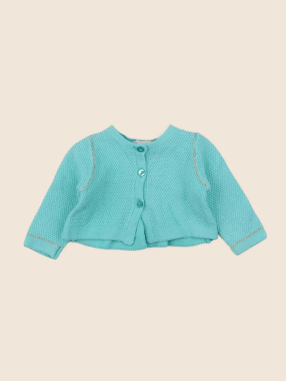 Catimini - gilet bleu - 3 mois