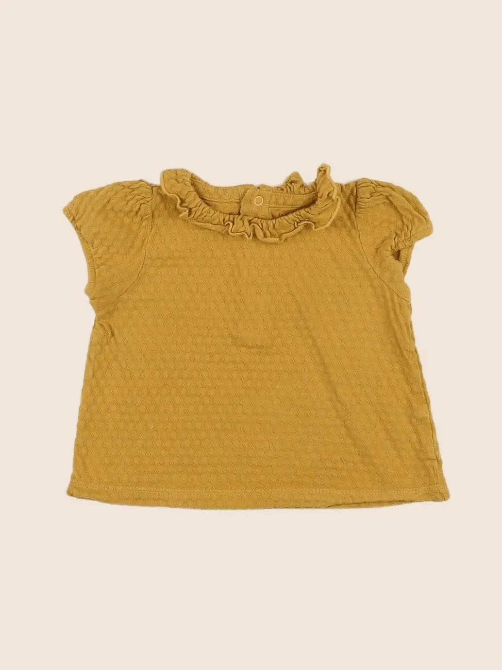 Boutchou - tee-shirt jaune - 9 mois