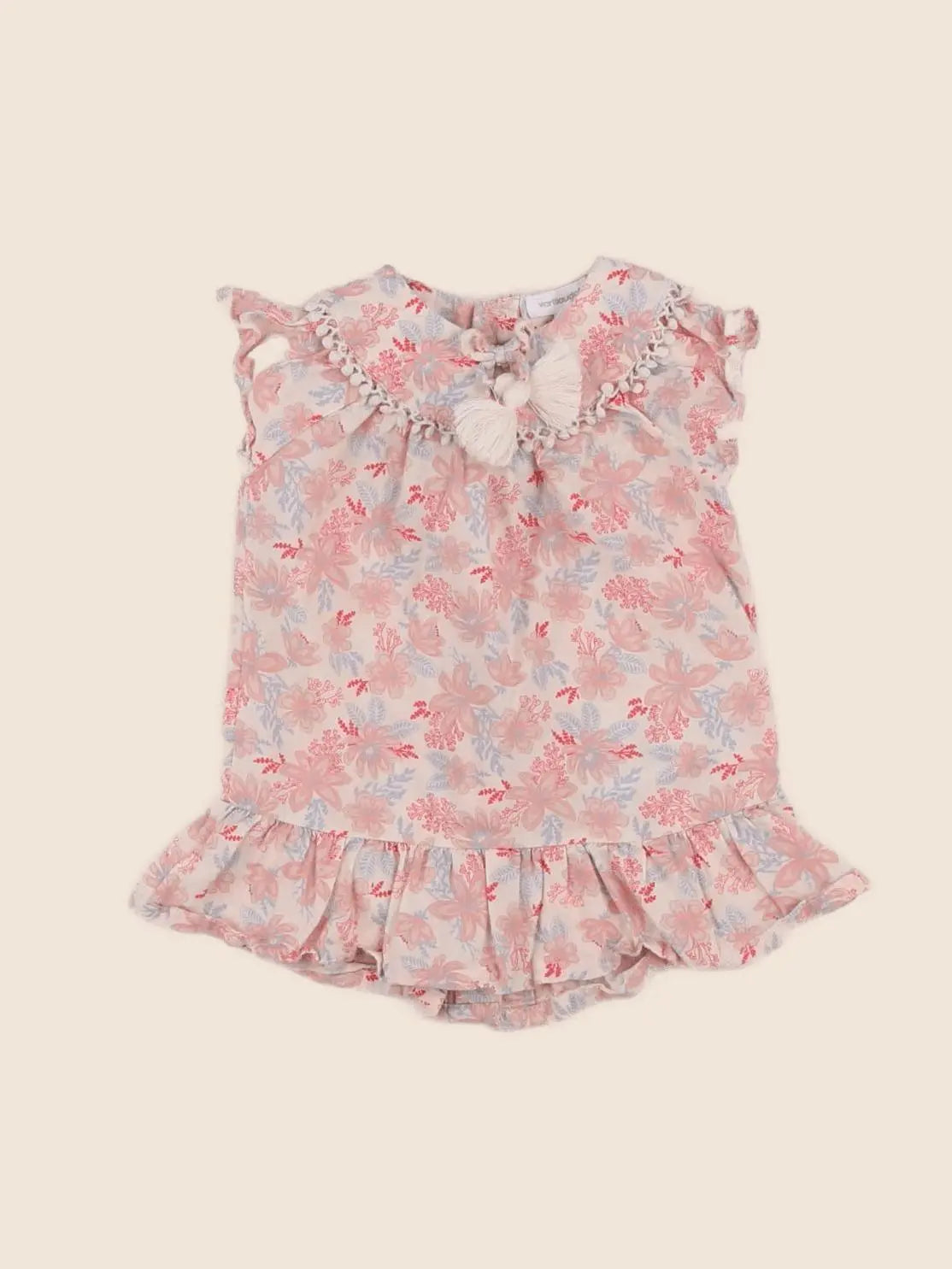 Vertbaudet - robe multicolore - 3 mois