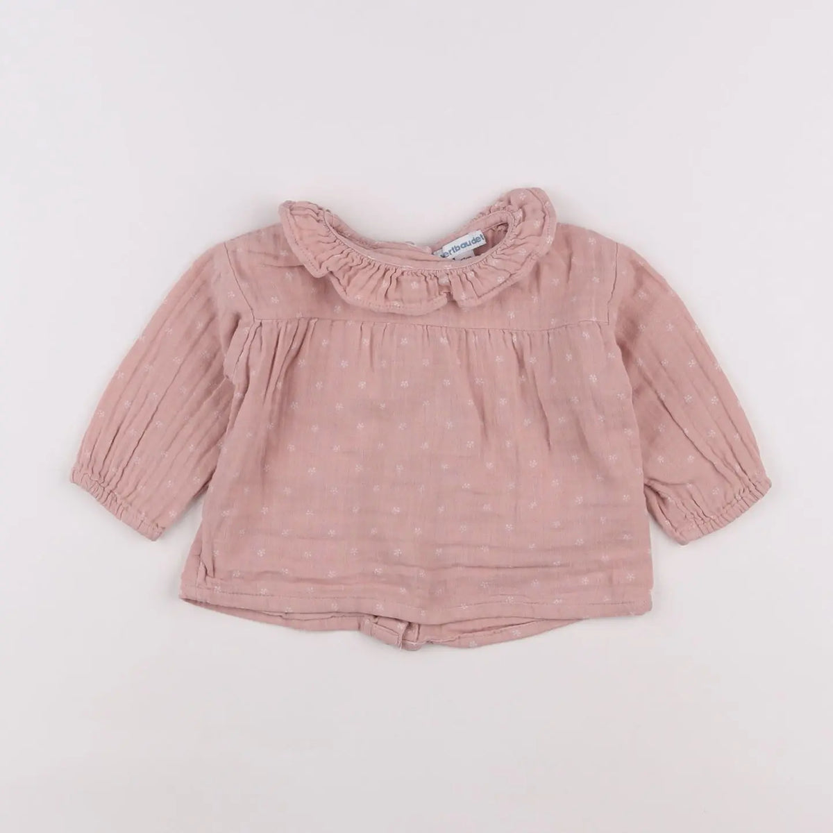 Vertbaudet - blouse rose - 6 mois