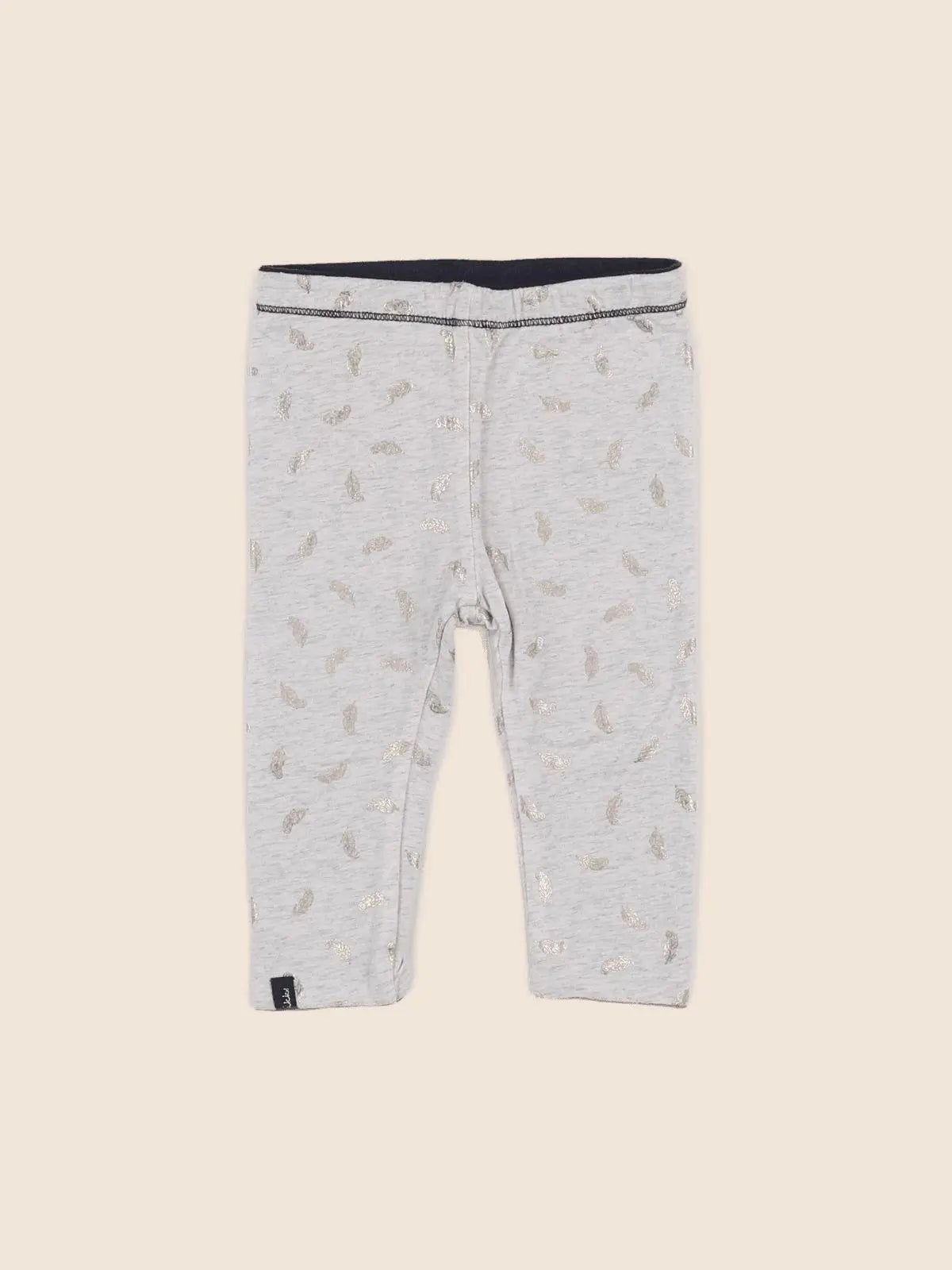 IKKS - legging gris - 3/6 mois
