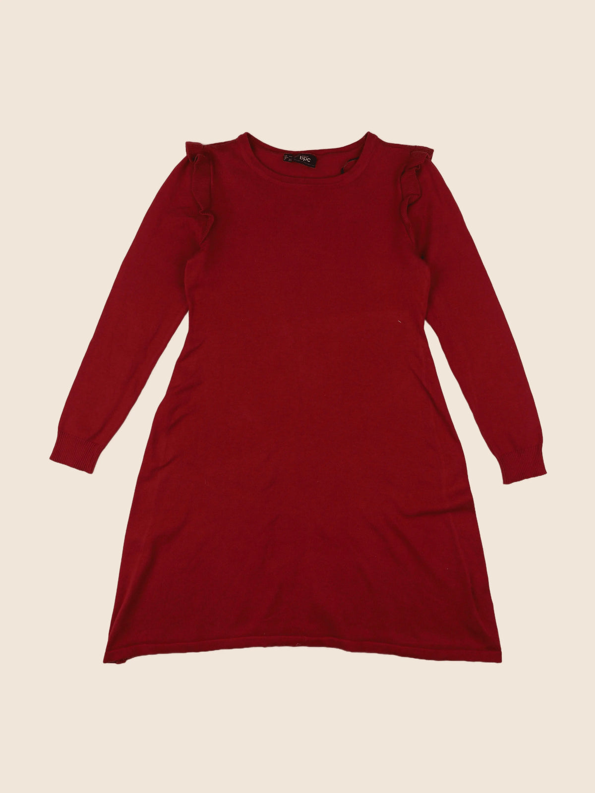 Bonprix - robe grossesse rouge - 36 à 38