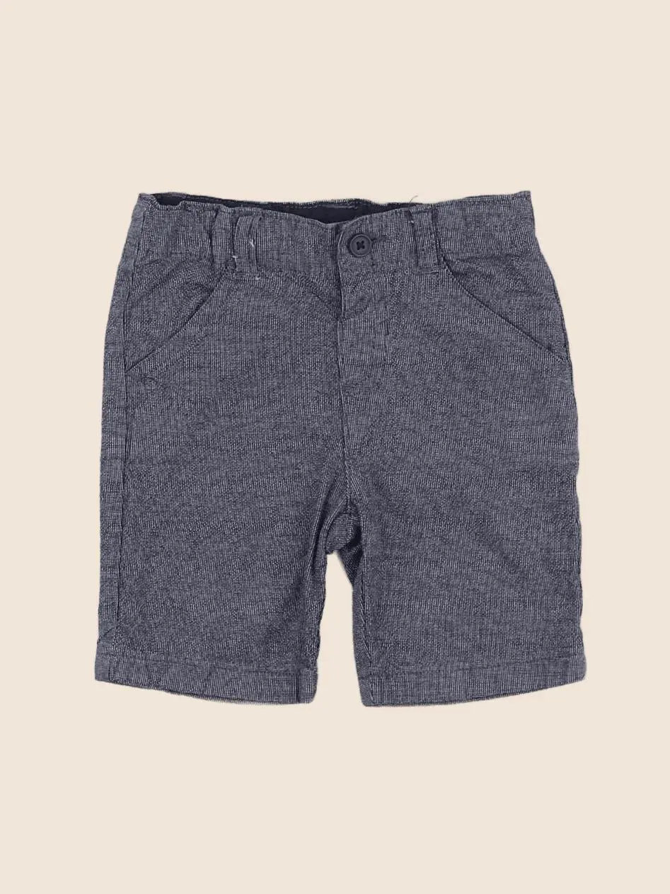 Boutchou - short bleu - 12 mois