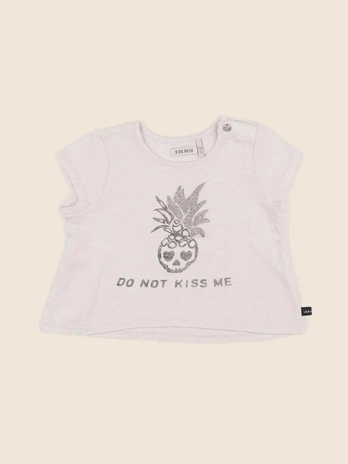 IKKS - tee-shirt beige - 12 mois