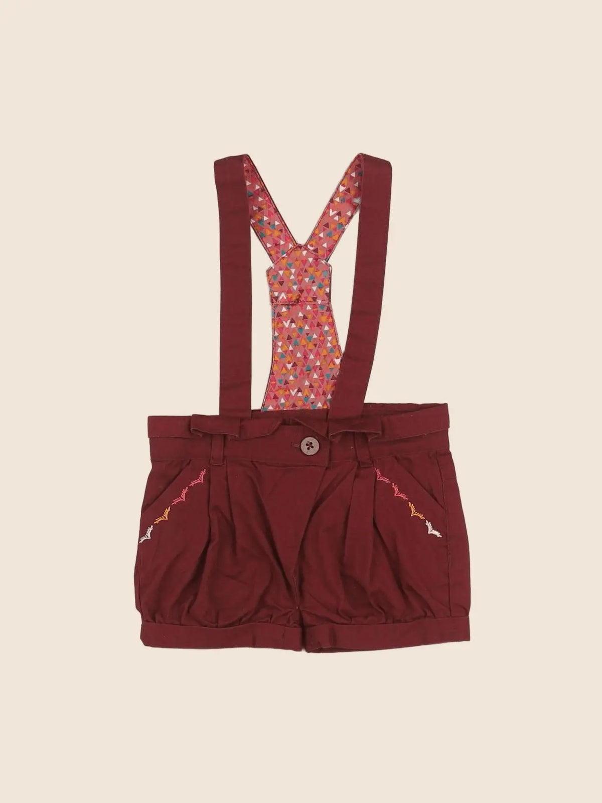 Tape à l'oeil - short rouge - 12 mois