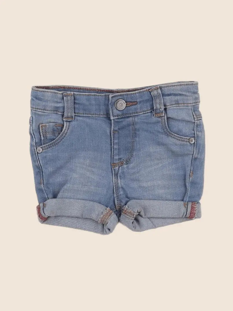 Tape à l'oeil - short bleu - 6 mois