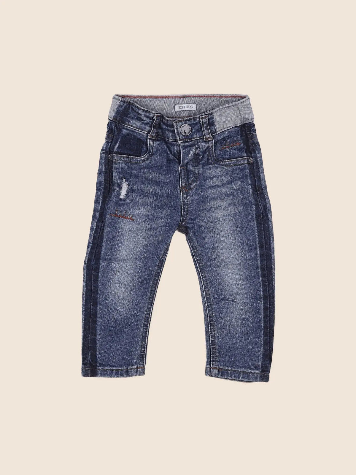 IKKS - jean bleu - 12 mois