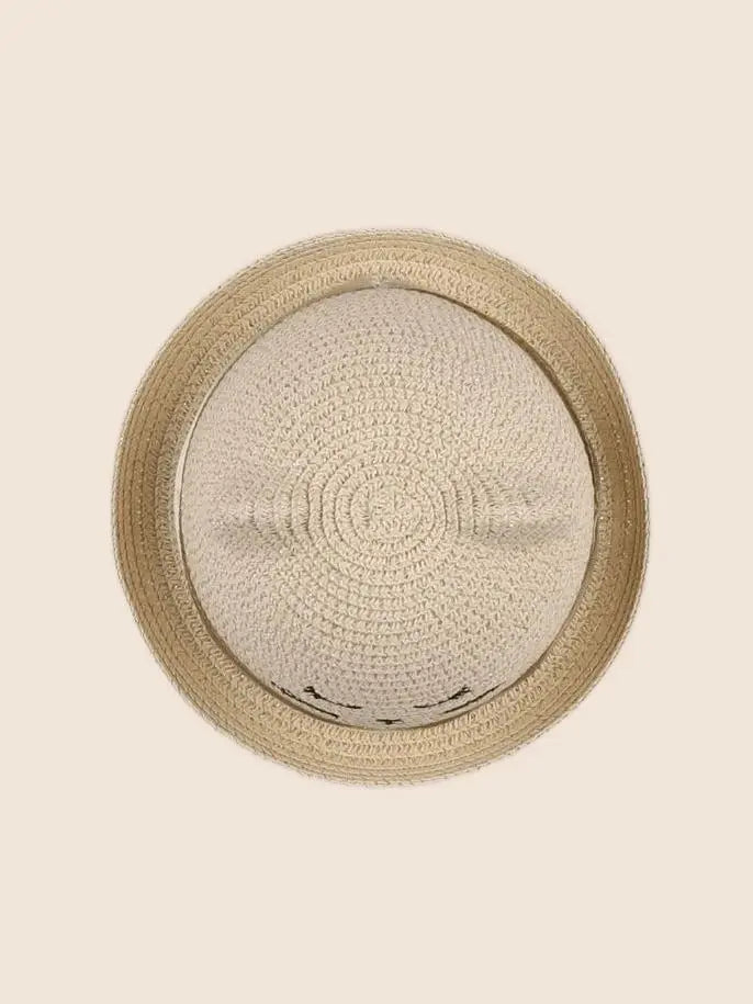 Vertbaudet - chapeau beige - 3/6 mois