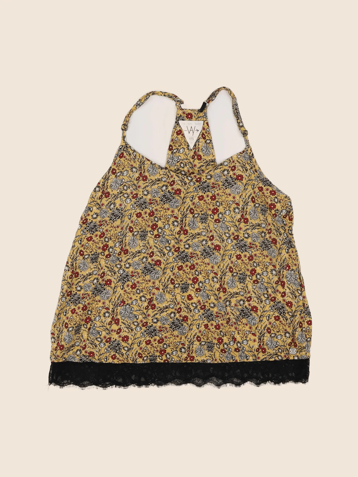 IKKS - blouse jaune - 10 ans
