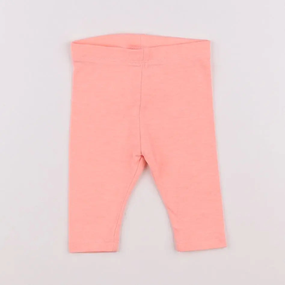 Vertbaudet - legging rose fluo - 1 mois