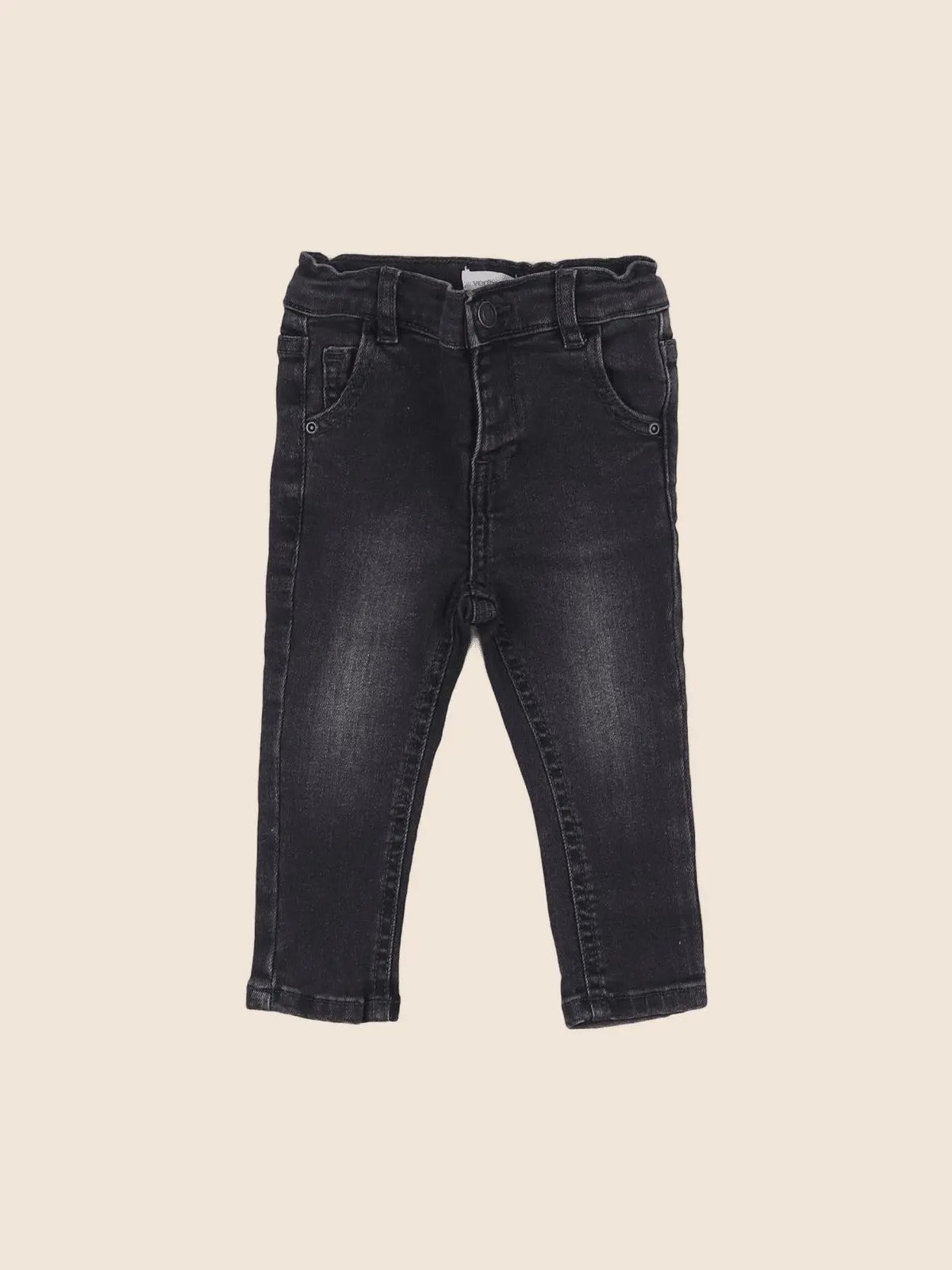 Vertbaudet - jean gris - 6 mois
