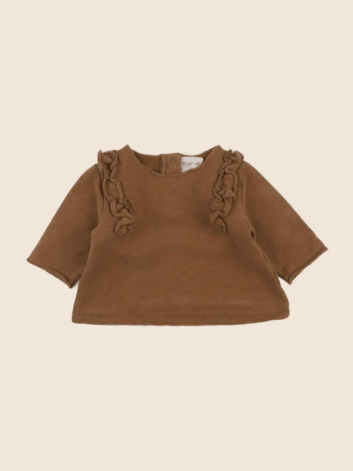 Play Up - sweat marron - 3 mois