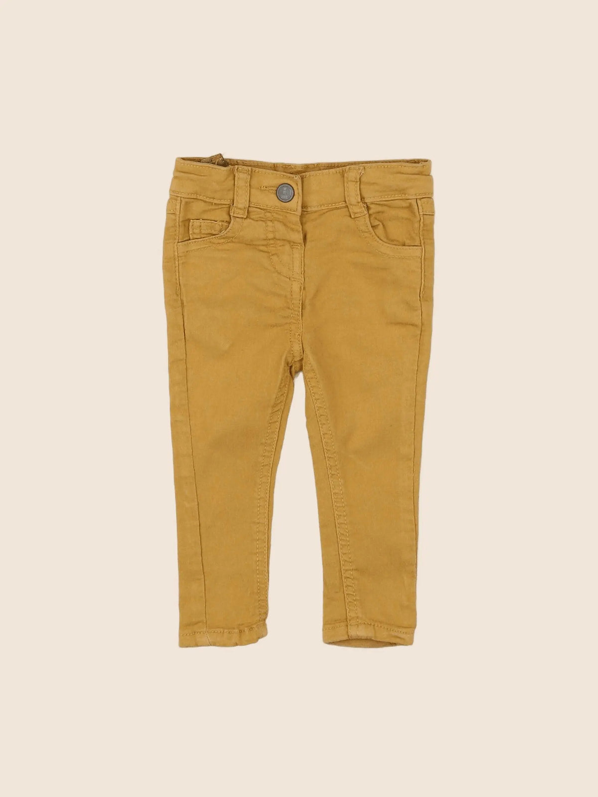 Tape à l'oeil - pantalon jaune - 6 mois