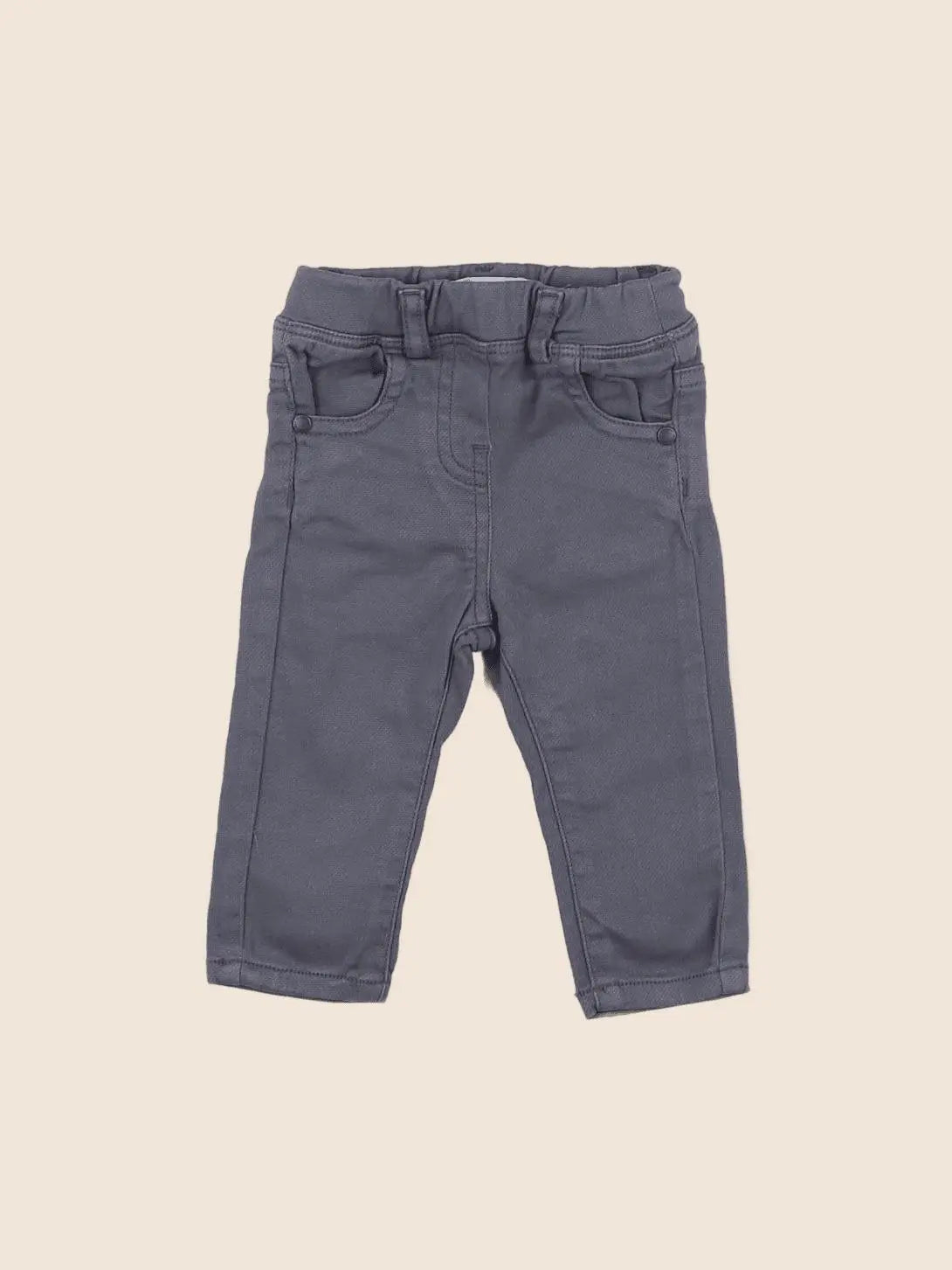 Vertbaudet - jegging gris - 3 mois