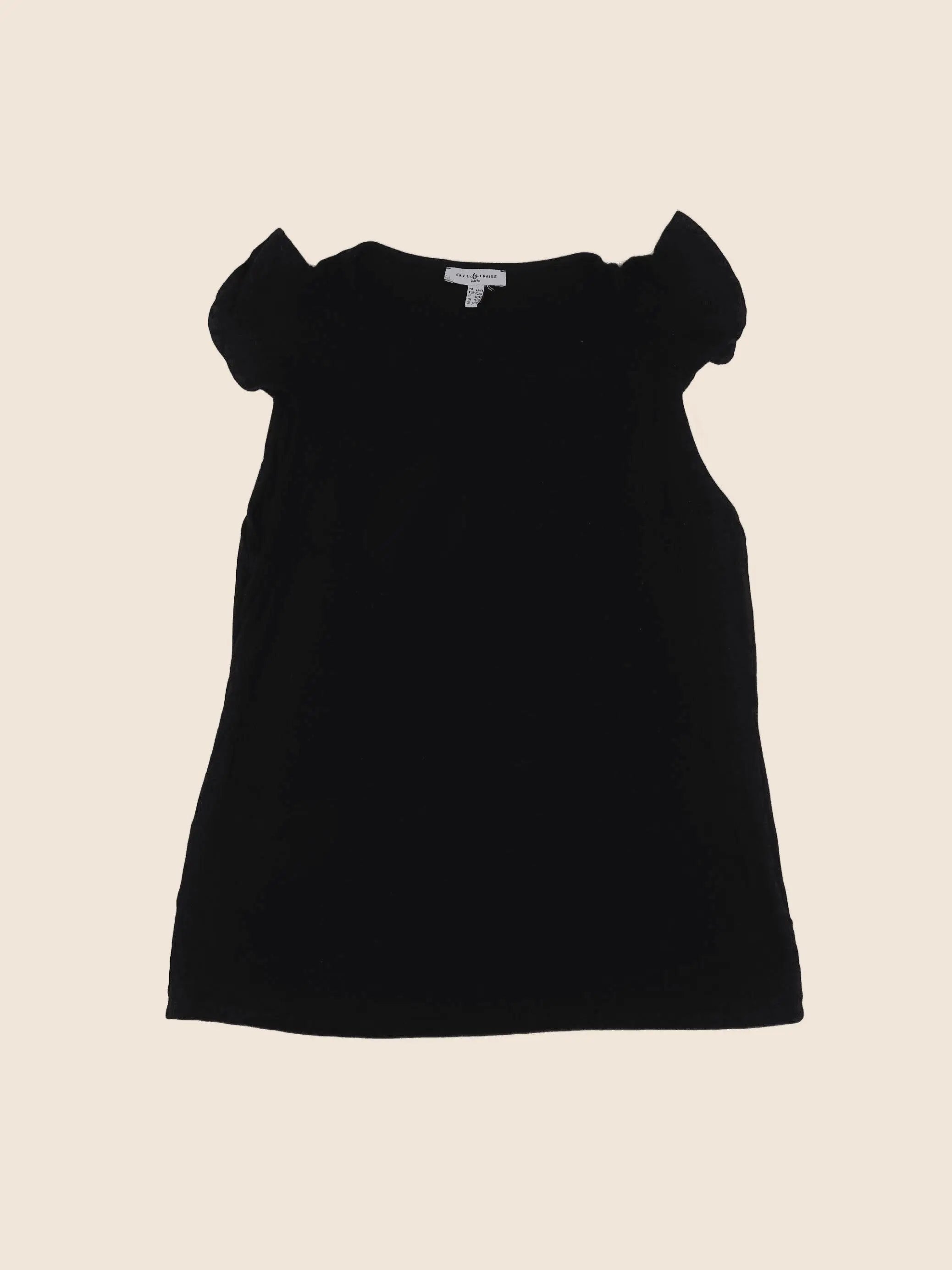 Envie de fraise - tee-shirt grossesse noir - 44 à 46