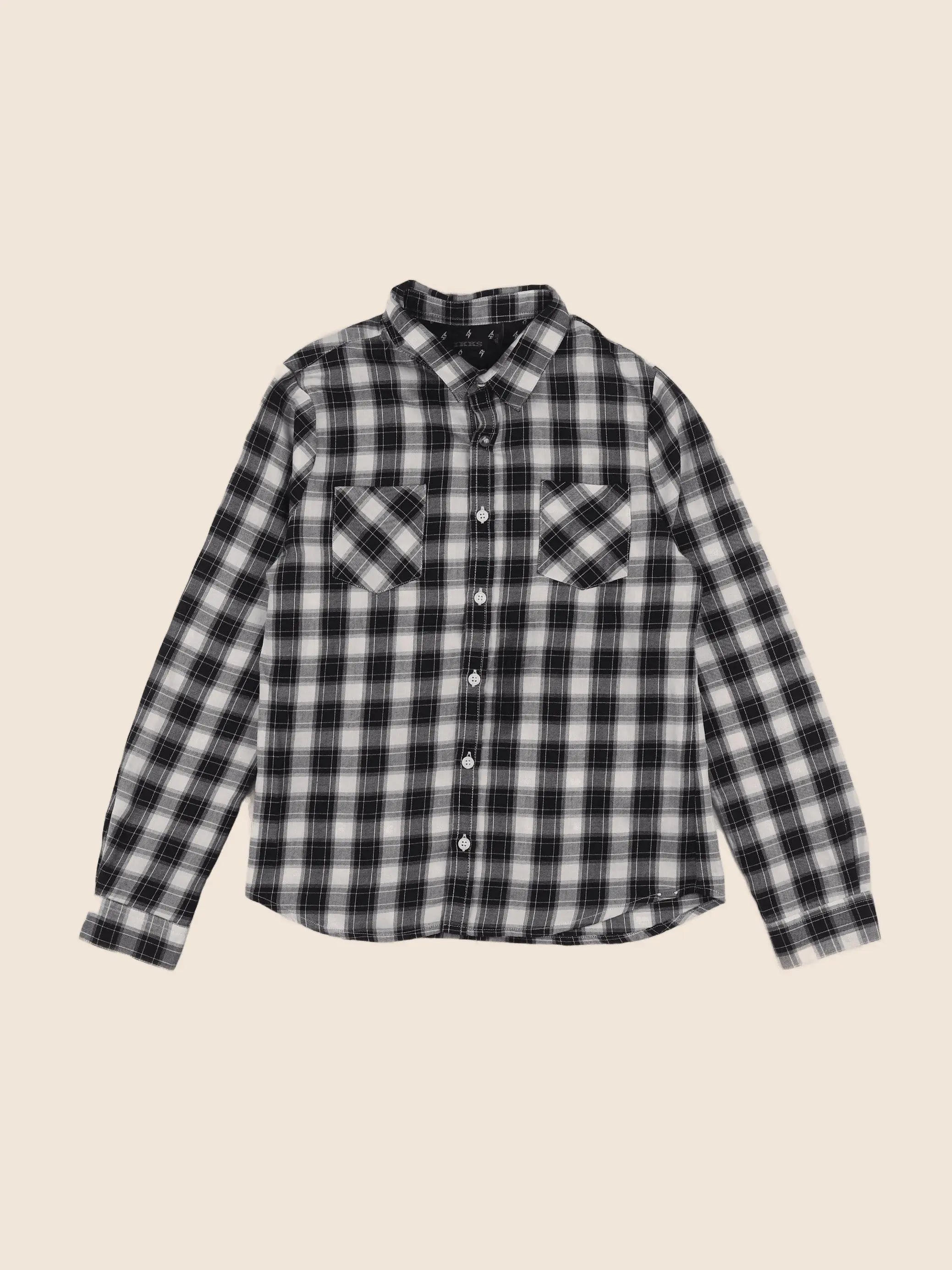 IKKS - chemise noir - 10 ans