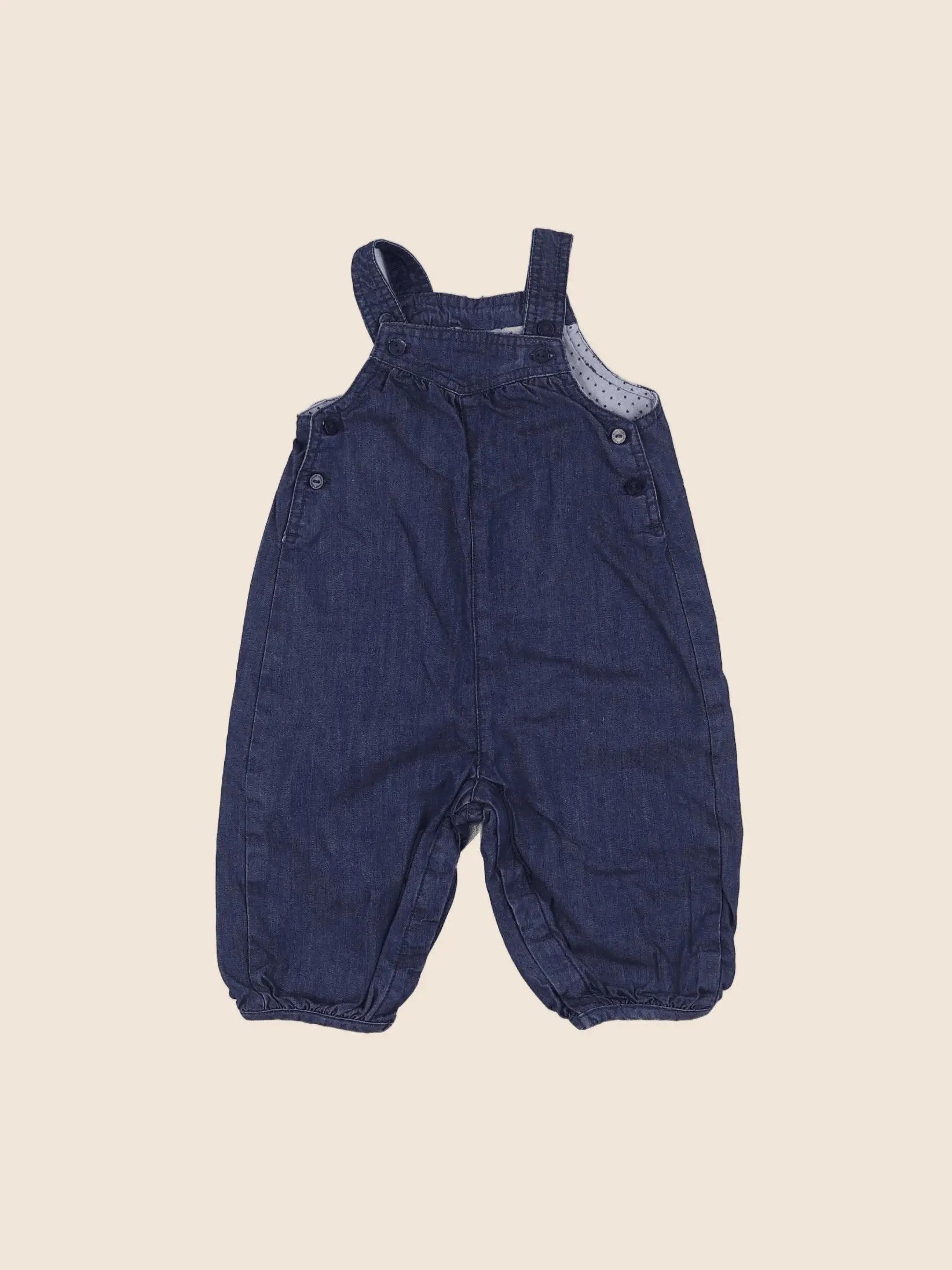 Boutchou - salopette bleu - 6 mois