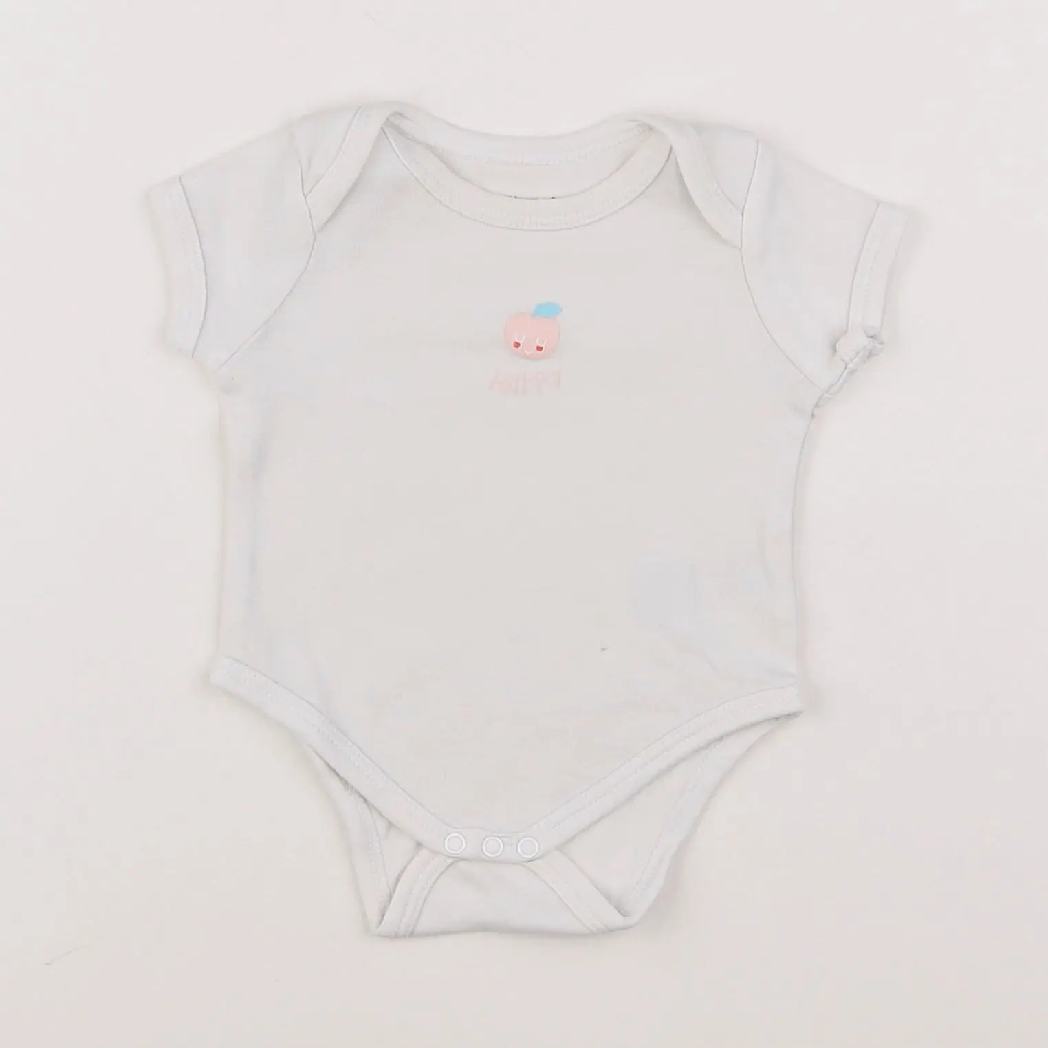 Vertbaudet - body blanc - 3 mois