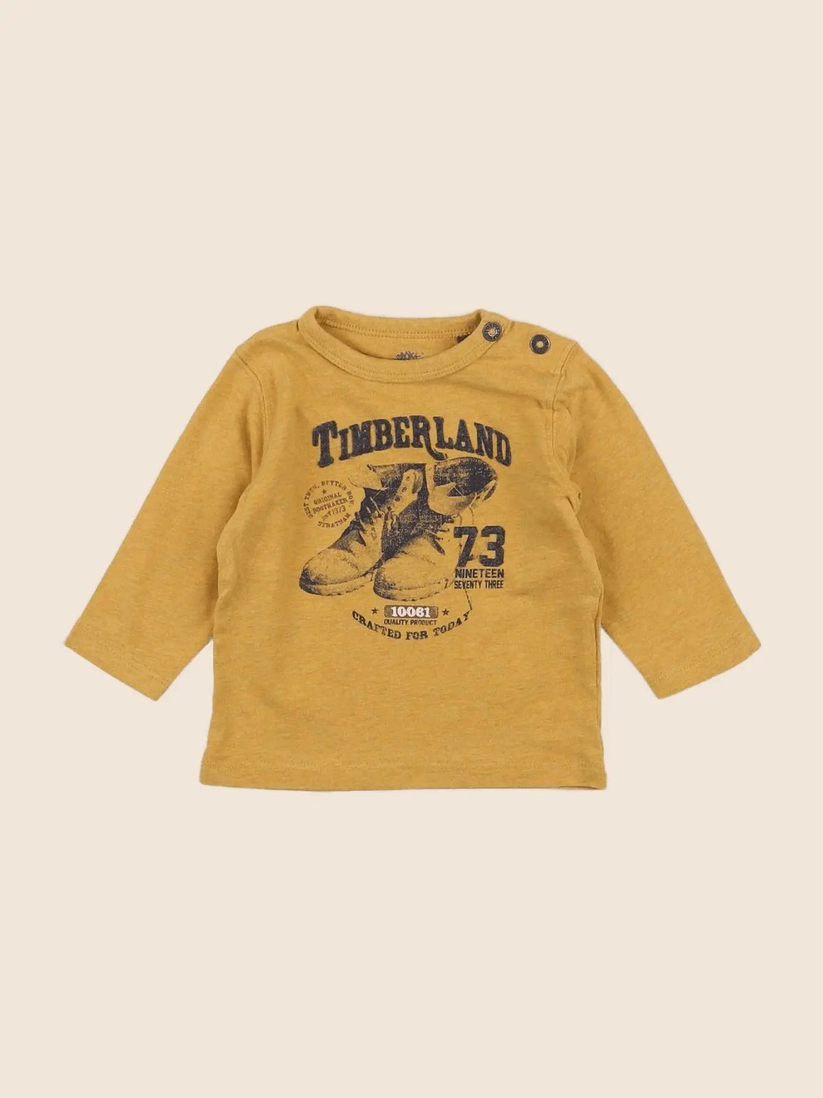 Timberland - tee-shirt jaune - 6 mois