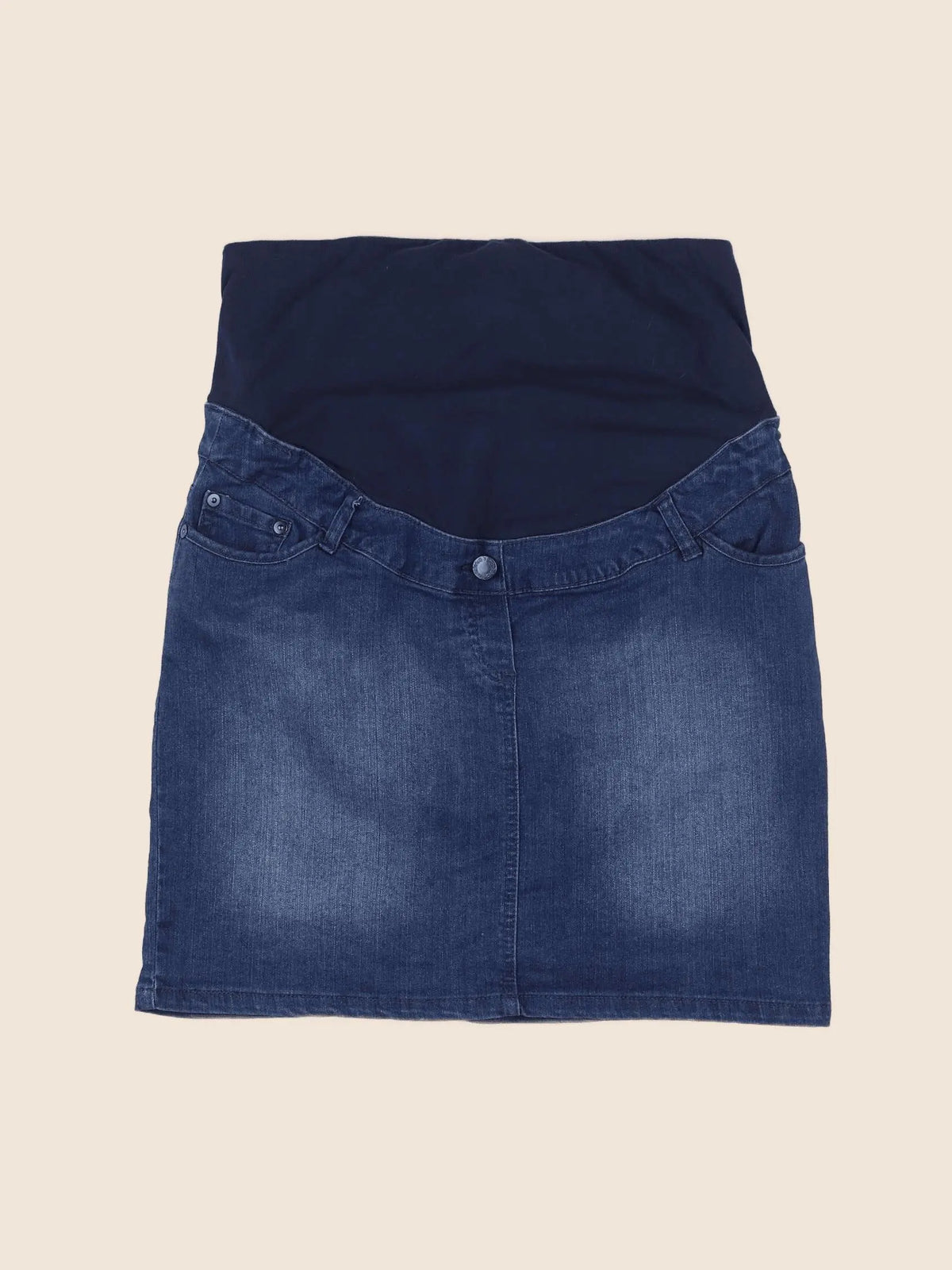 Vertbaudet - jupe grossesse bleu - 40