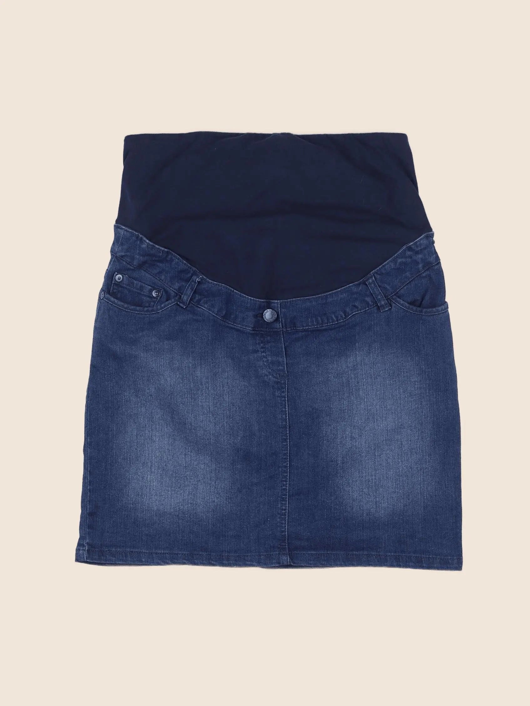 Vertbaudet - jupe grossesse bleu - 40