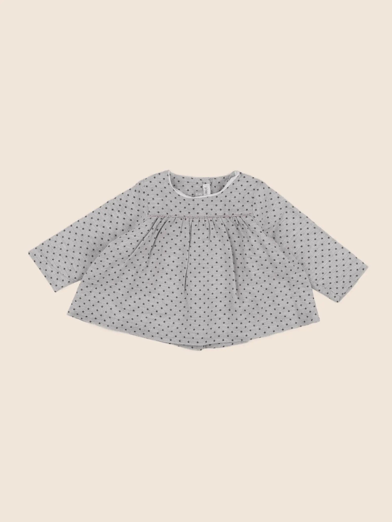 Boutchou - blouse gris - 6 mois