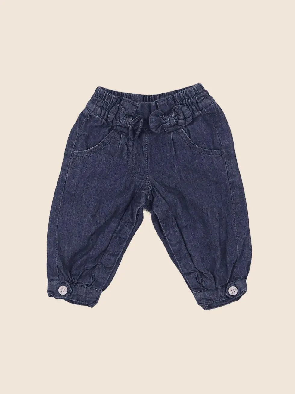 Tape à l'oeil - pantalon bleu - 3 mois