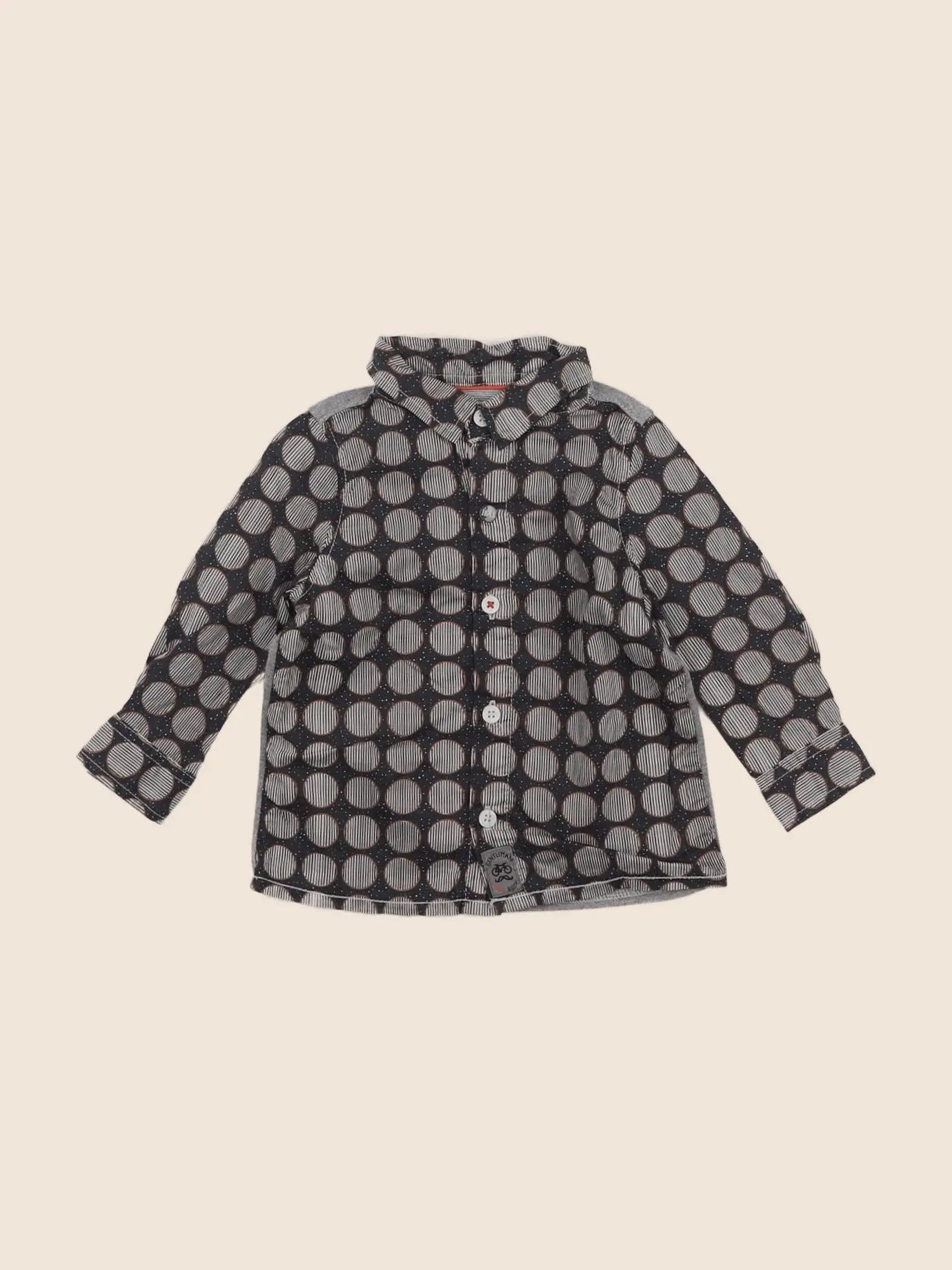 IKKS - chemise gris - 6 mois