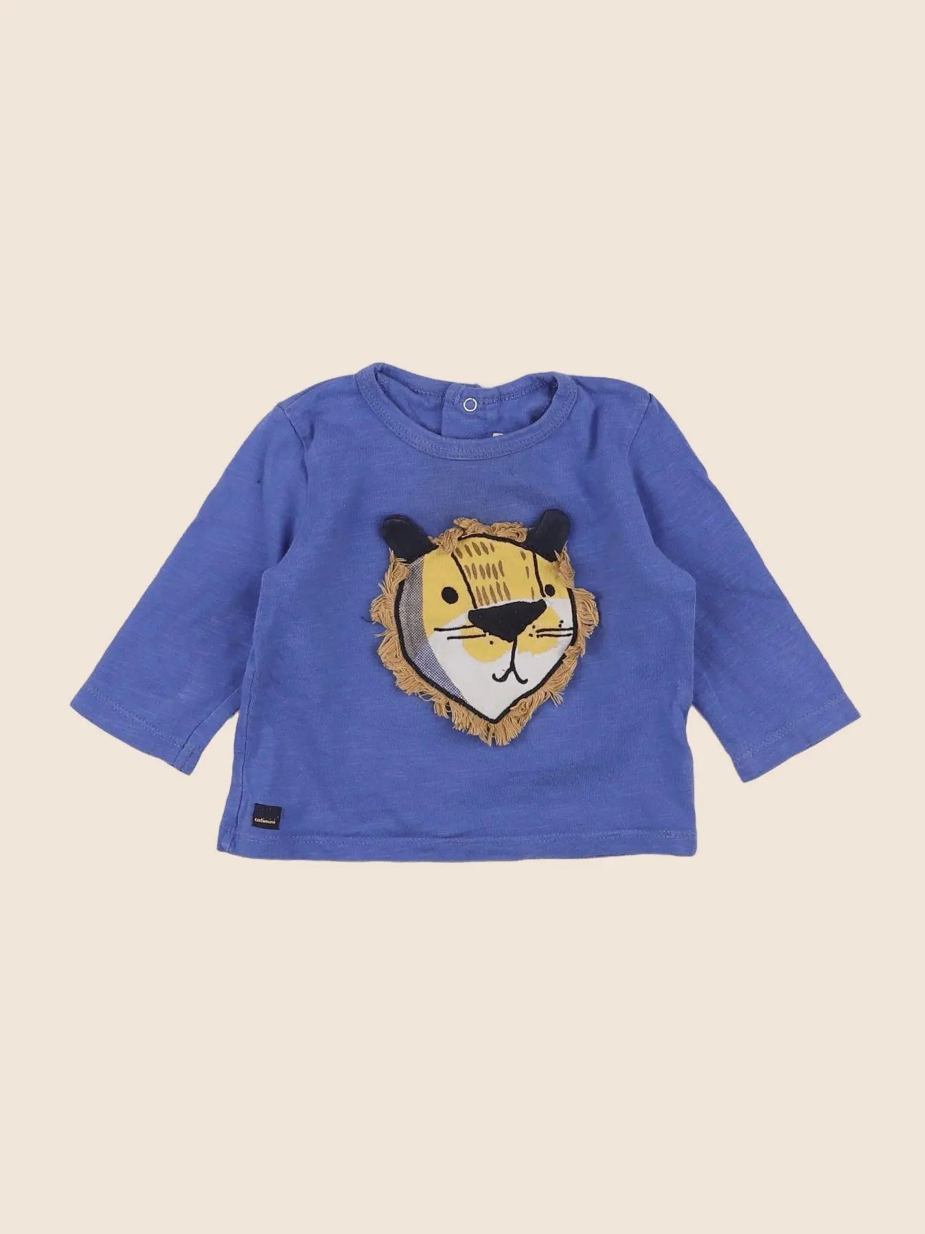 Catimini - tee-shirt bleu - 6 mois
