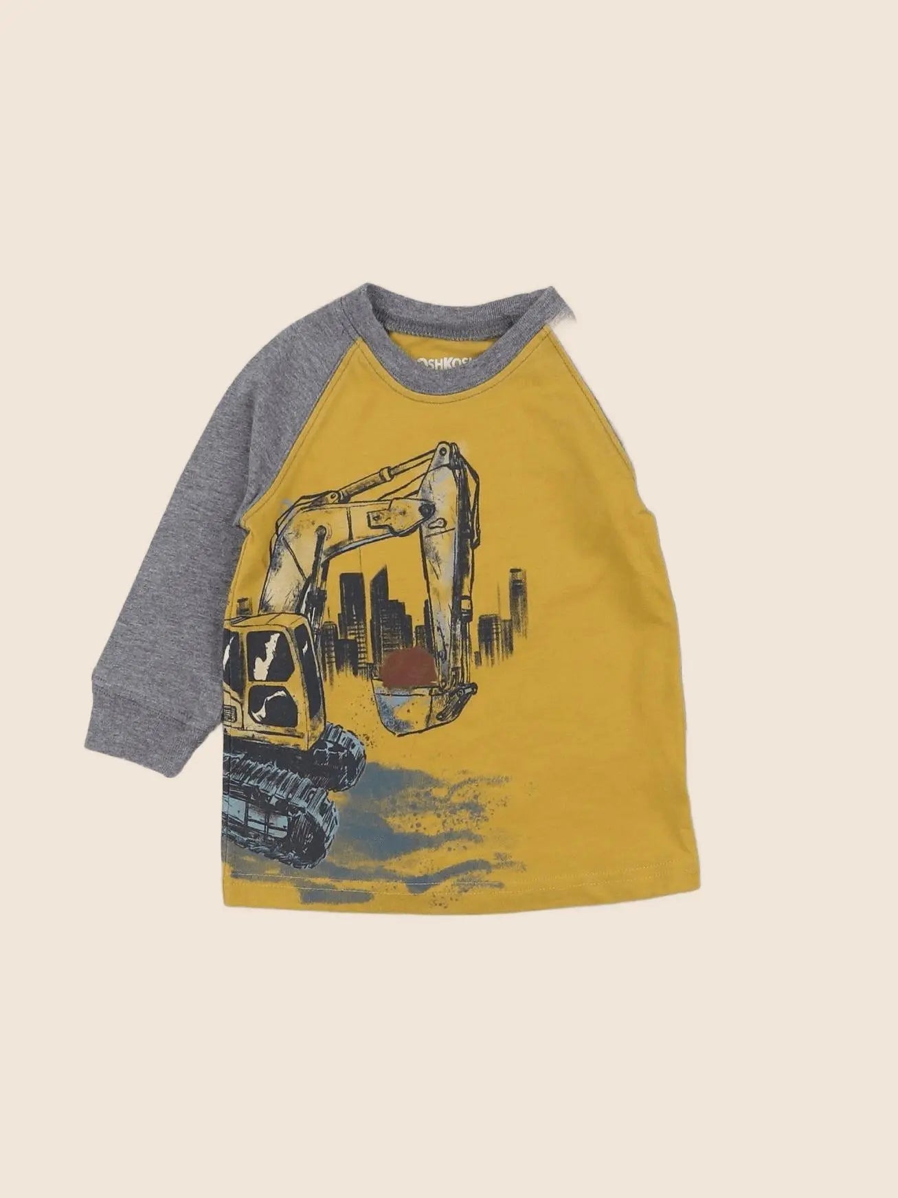 Oshkosh - tee-shirt jaune - 12 mois