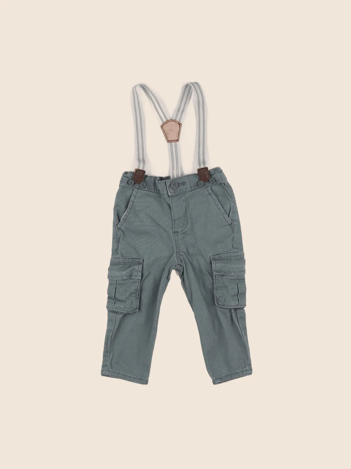 Oshkosh - pantalon vert - 12 mois