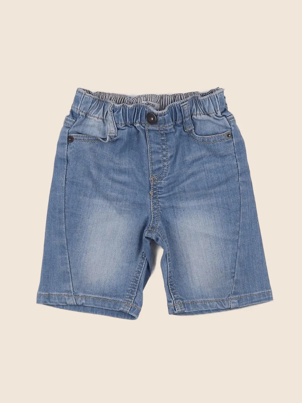 IKKS - short bleu - 12 mois