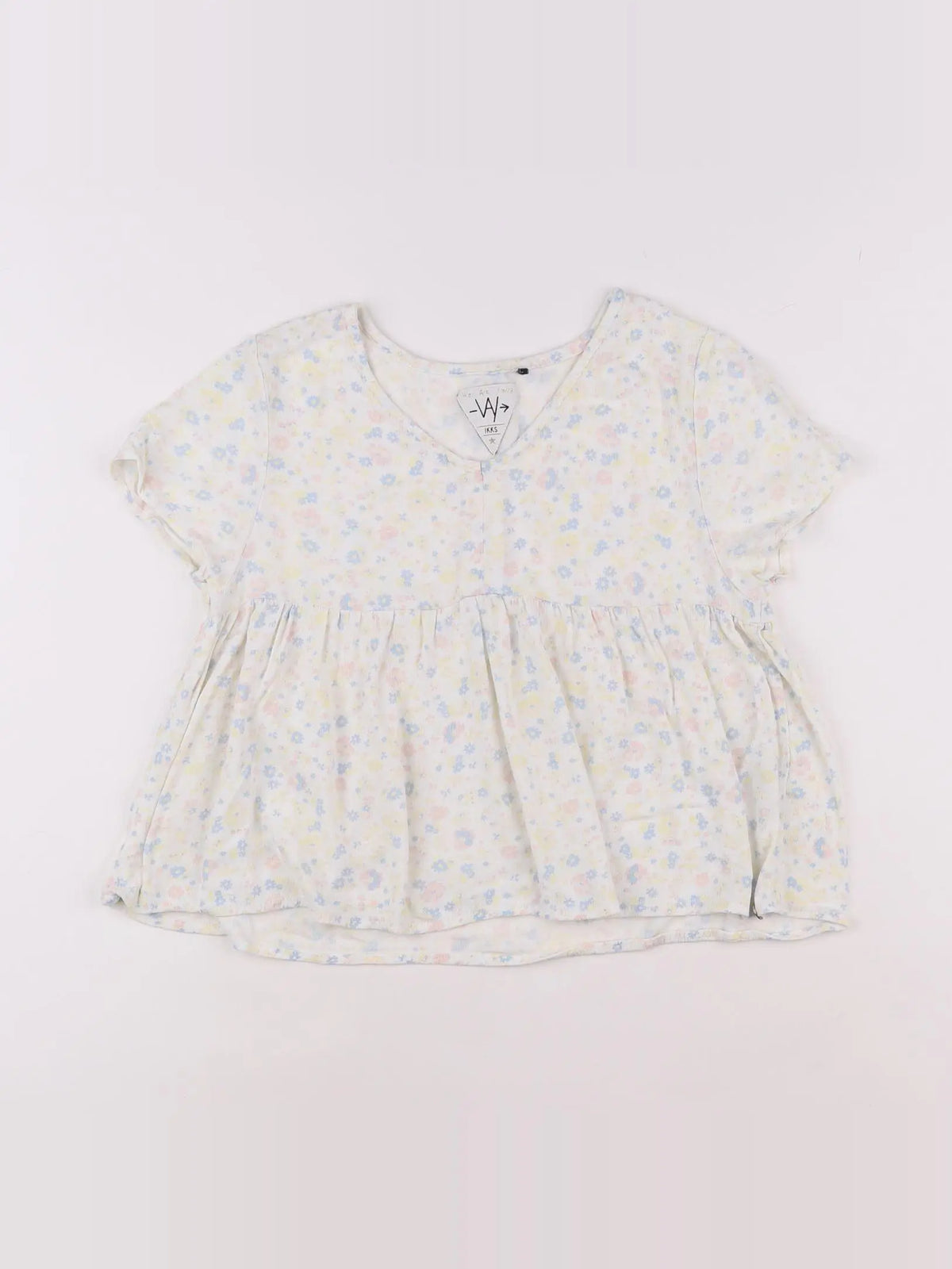 IKKS - blouse blanc - 12 ans