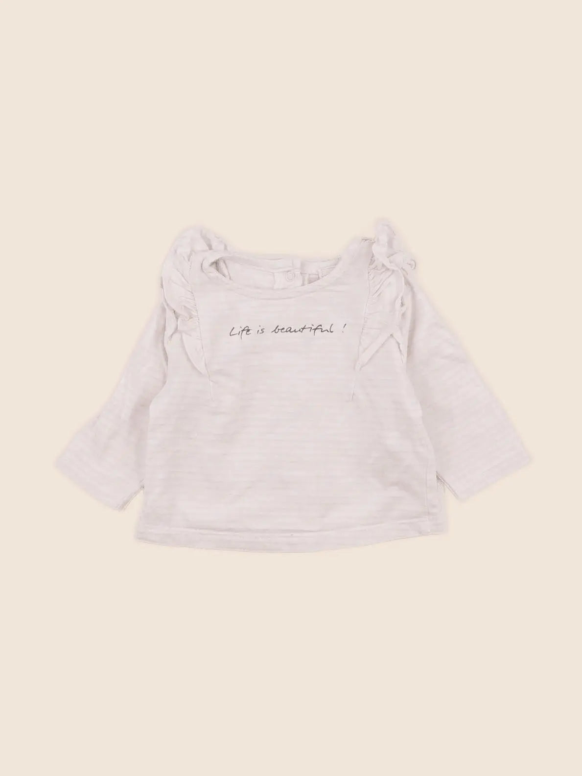 Tape à l'oeil - tee-shirt rose - 3 mois