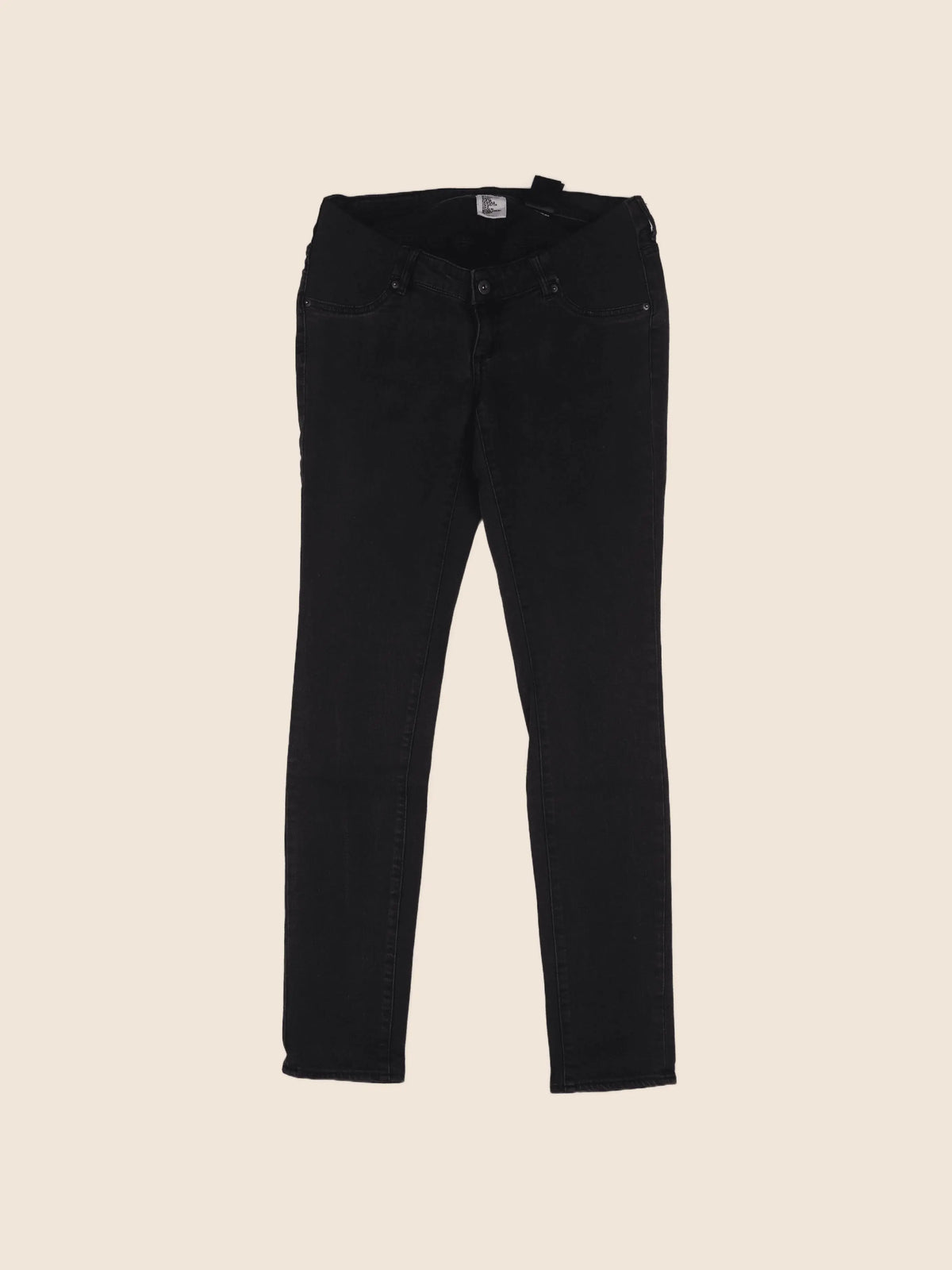 H&M - jean grossesse noir - 38