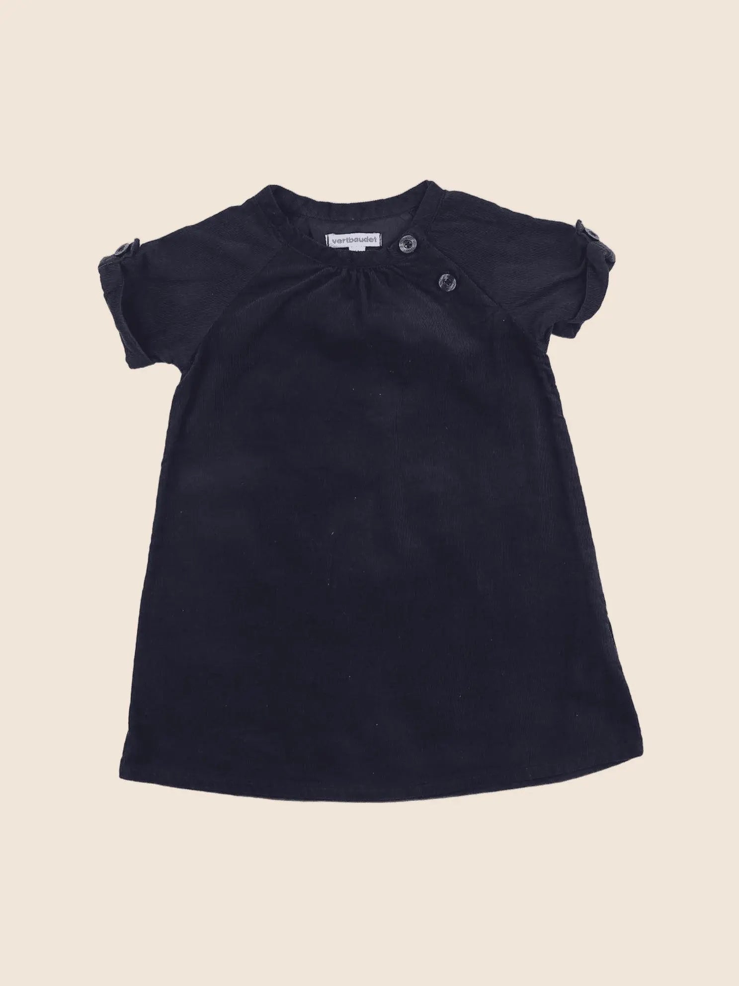 Vertbaudet - robe bleu - 18 mois