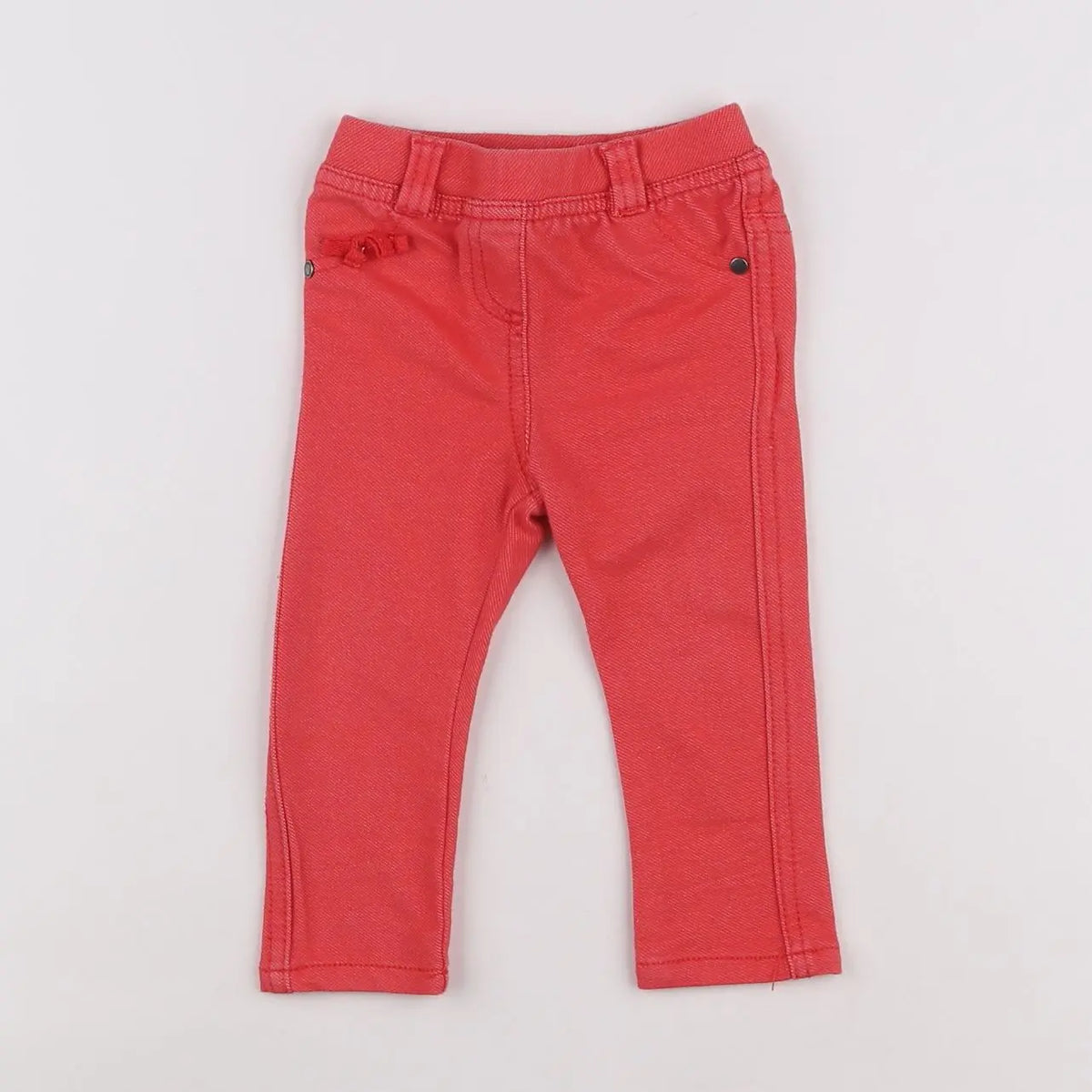 Vertbaudet - jegging rose - 6 mois