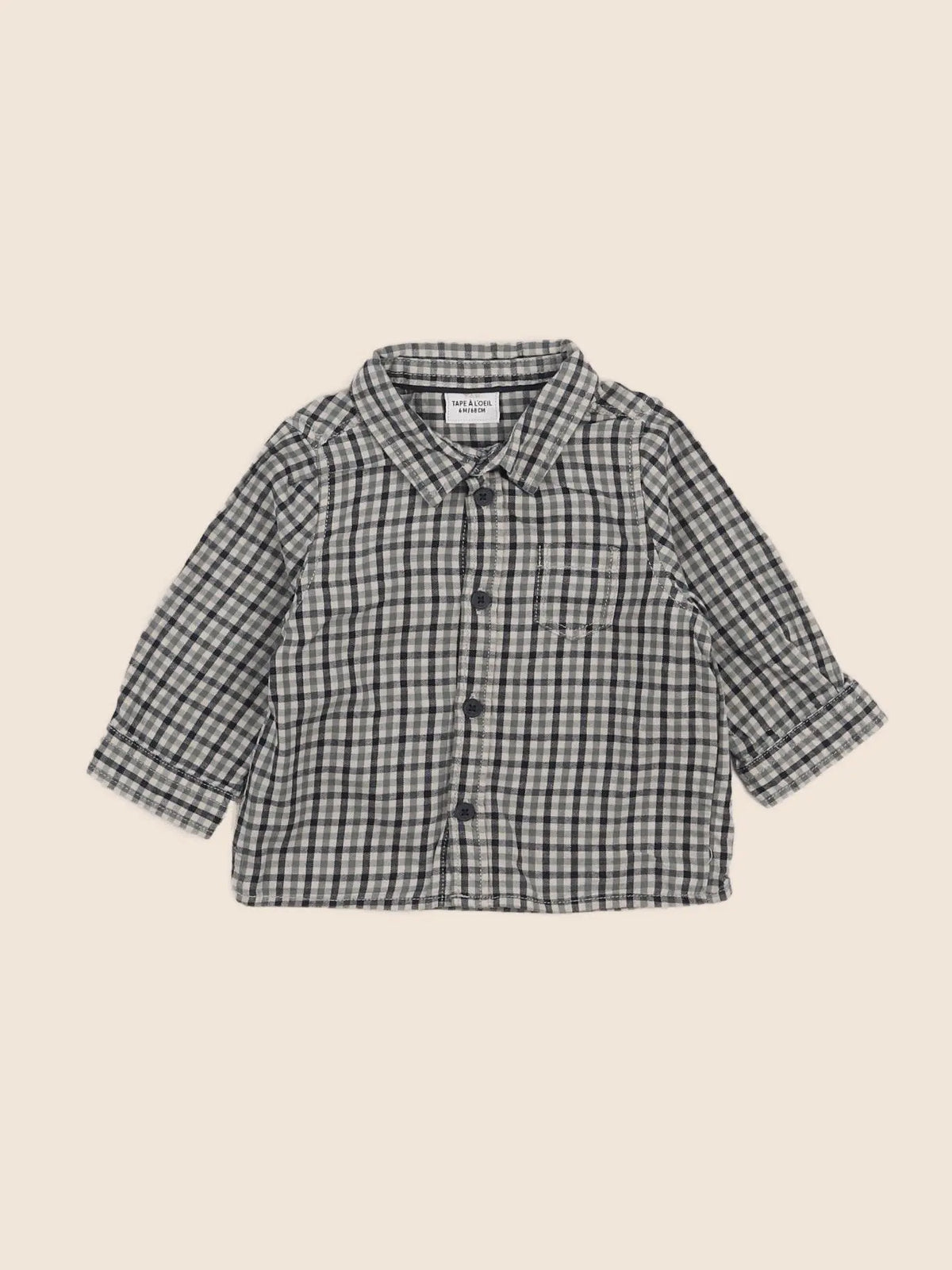 Tape à l'oeil - chemise multicolore - 6 mois
