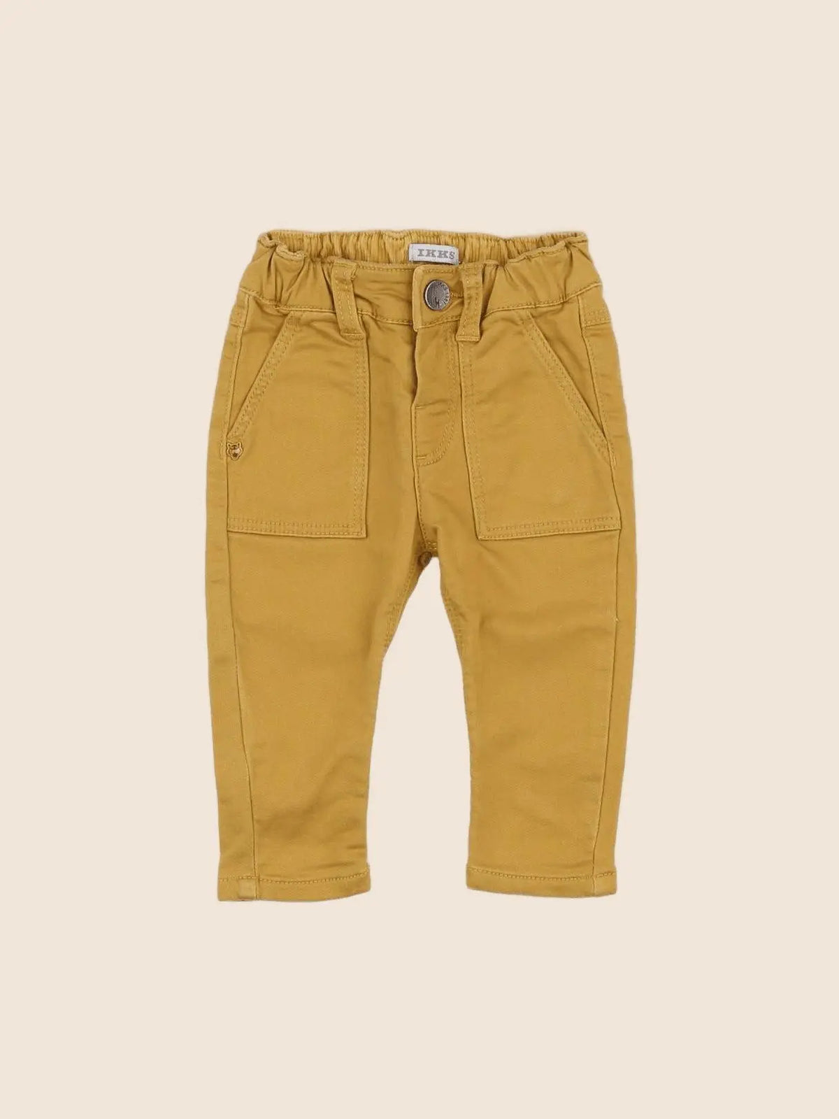 IKKS - pantalon jaune - 6 mois
