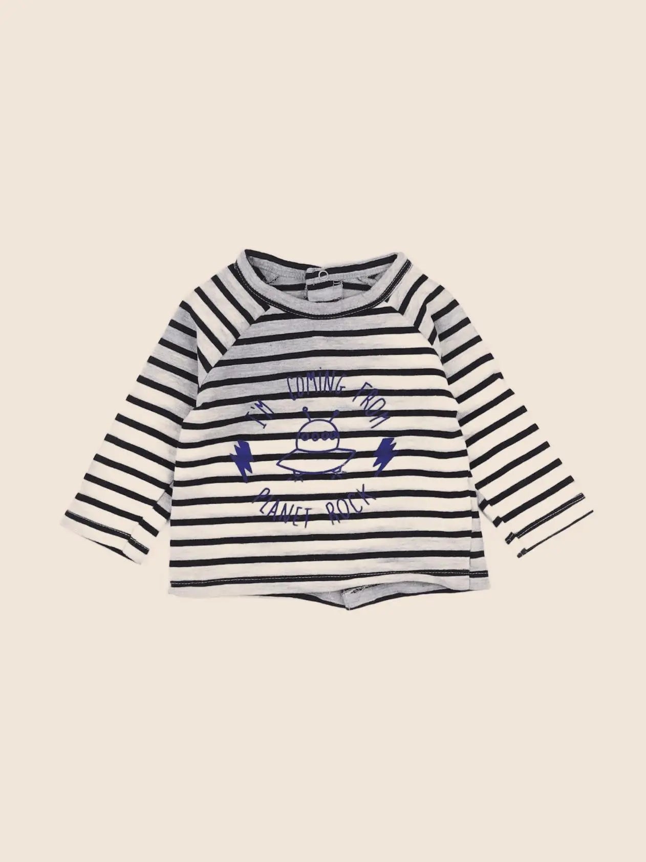 Vertbaudet - tee-shirt gris - 3 mois